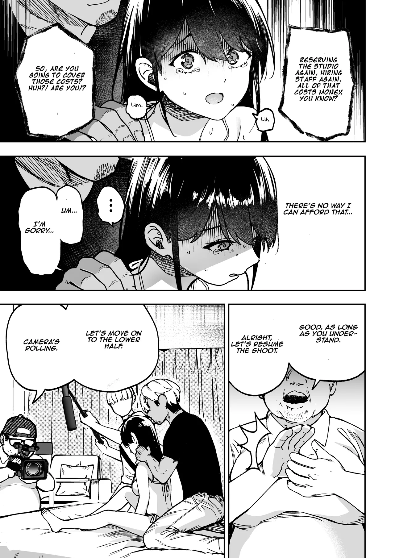 Desperate Idol, Climaxing During Her First Gravure Shoot!? ~Nobody Told Me the Massage Would Groping Inside My Swimsuit!~ page 26