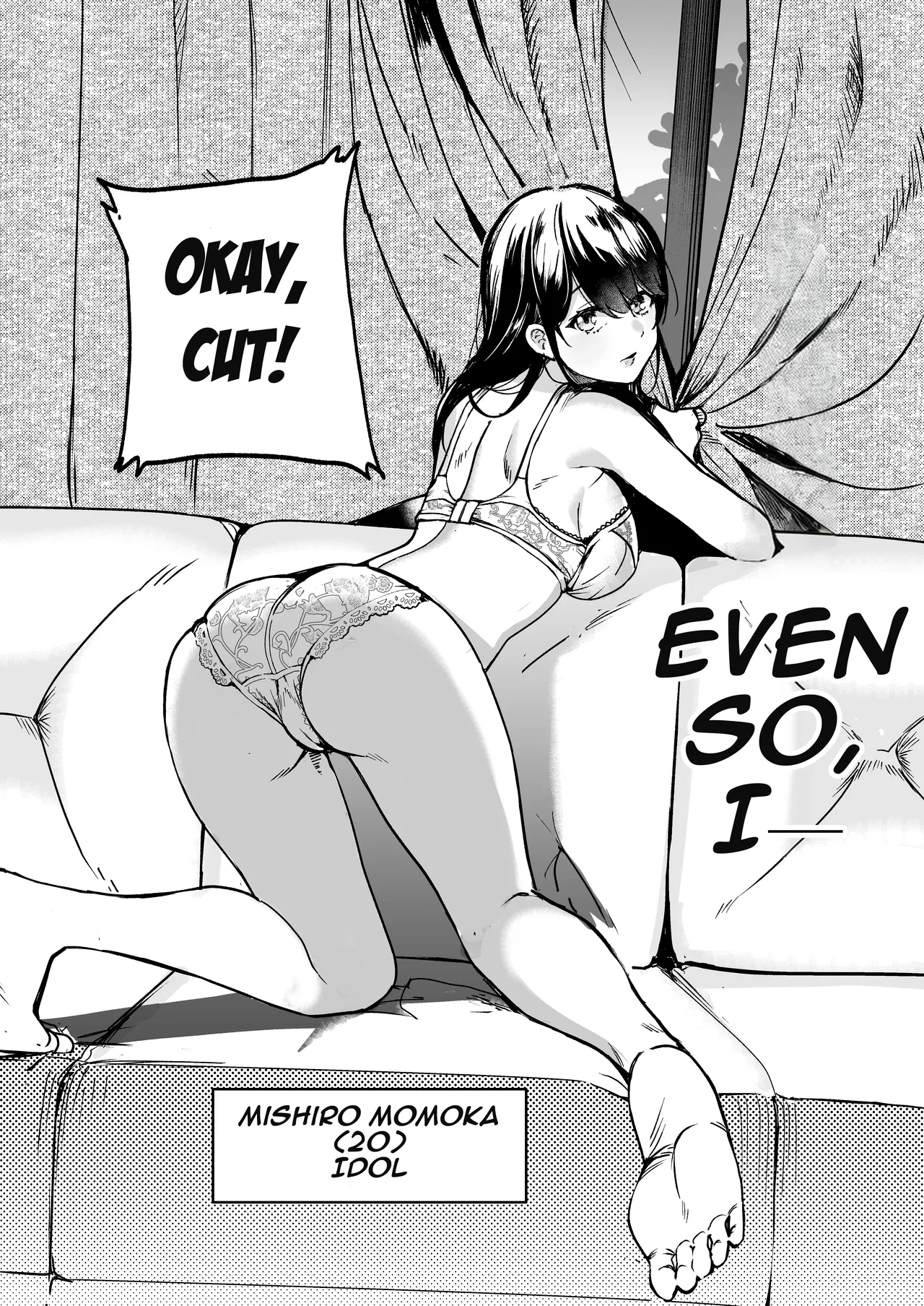 Desperate Idol, Climaxing During Her First Gravure Shoot!? ~Nobody Told Me the Massage Would Groping Inside My Swimsuit!~ page 3