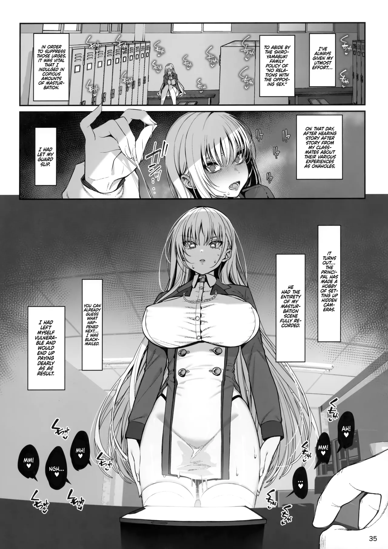 Despite Being Diligently Raised as a Human, Apologies, But I've Become An Onahole page 36