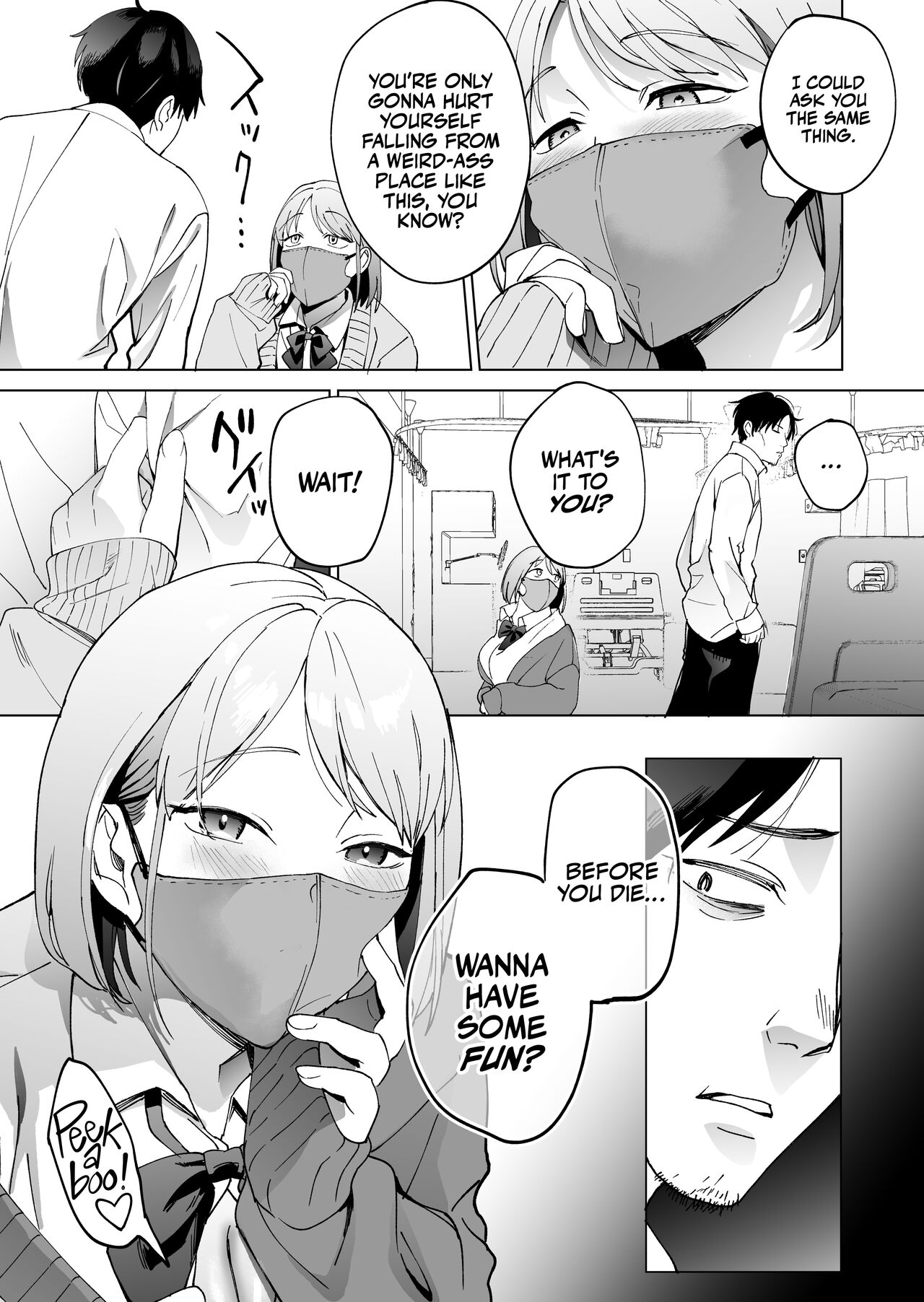 Devoured by a Mysterious High School Girl 5 Seconds before I Bid My Life Farewell page 4