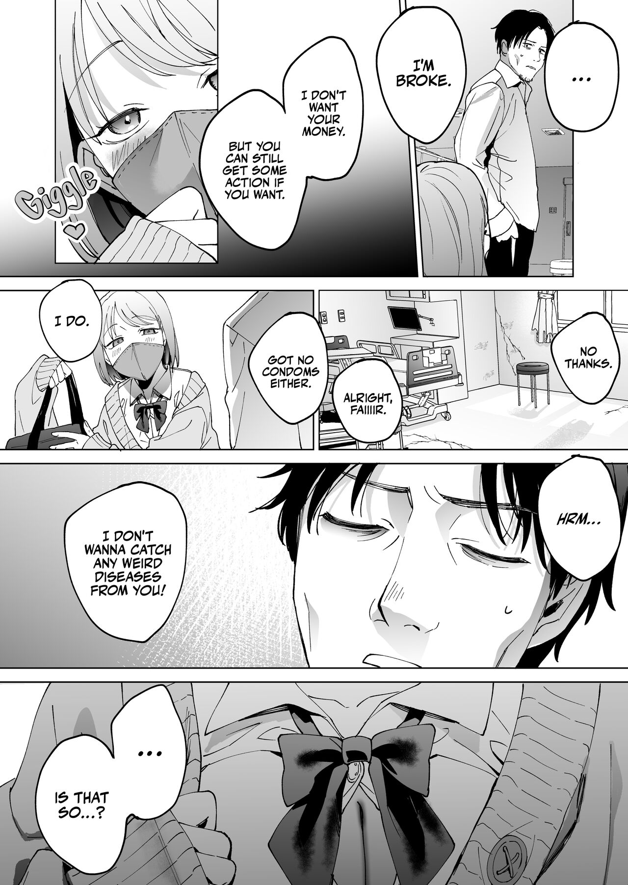 Devoured by a Mysterious High School Girl 5 Seconds before I Bid My Life Farewell page 5