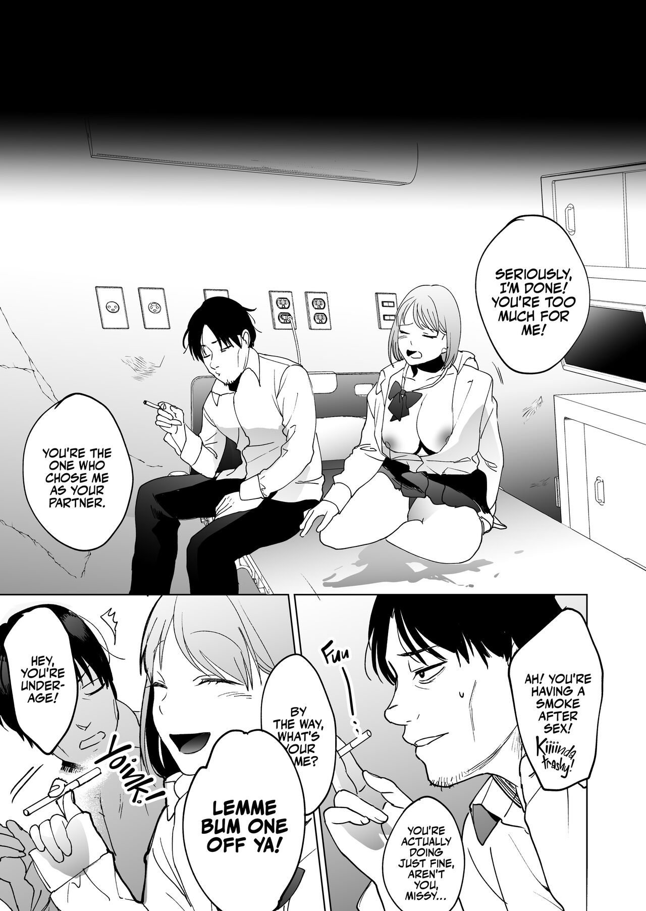 Devoured by a Mysterious High School Girl 5 Seconds before I Bid My Life Farewell page 56