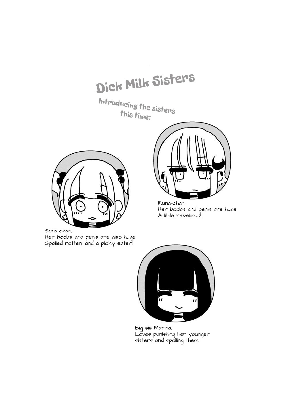 Dick Milk Sisters ~Copious Cum! Orgasms Galore! A day in the life of Busty Girthy Sisters~ page 2