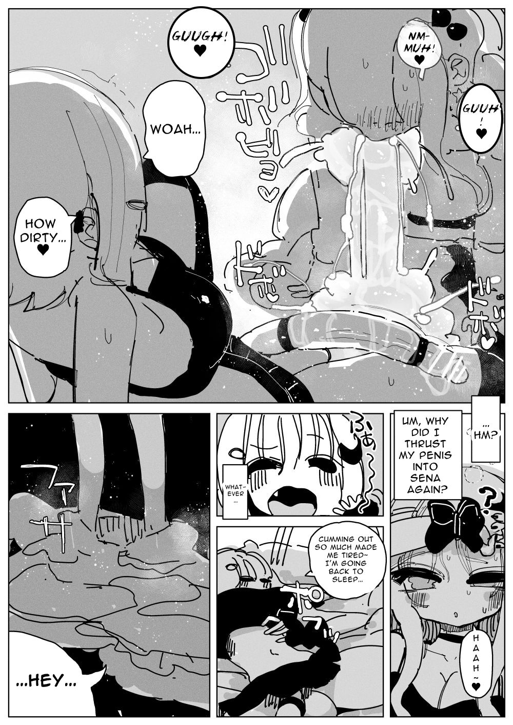 Dick Milk Sisters ~Copious Cum! Orgasms Galore! A day in the life of Busty Girthy Sisters~ page 22