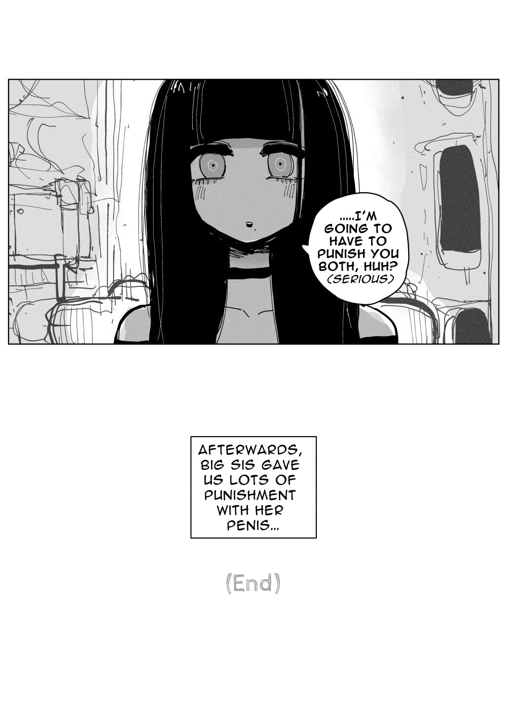 Dick Milk Sisters ~Copious Cum! Orgasms Galore! A day in the life of Busty Girthy Sisters~ page 33