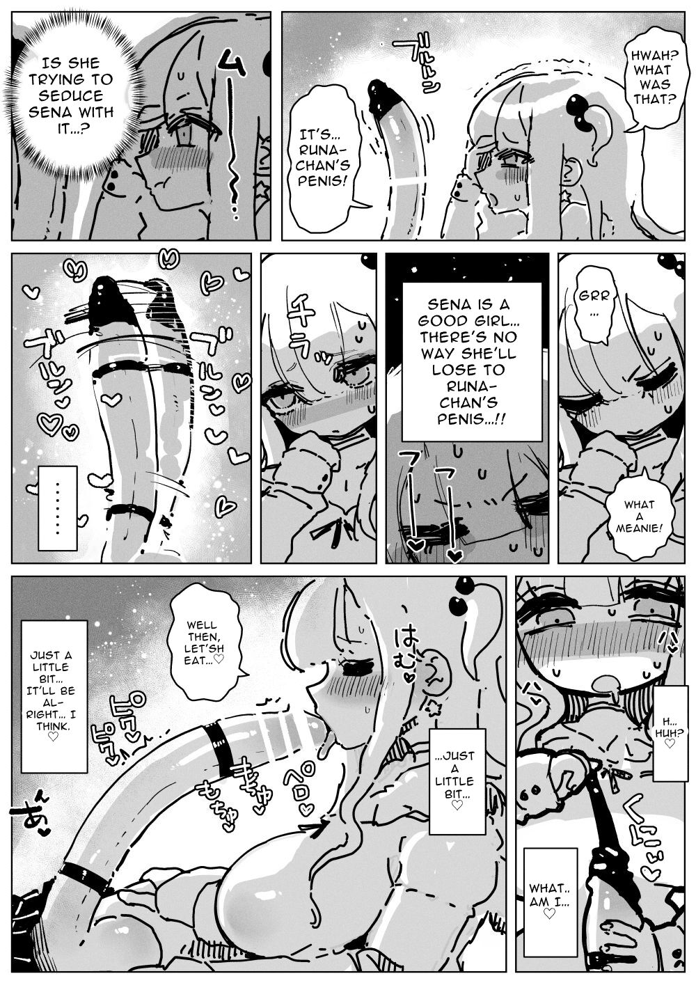 Dick Milk Sisters ~Copious Cum! Orgasms Galore! A day in the life of Busty Girthy Sisters~ page 8