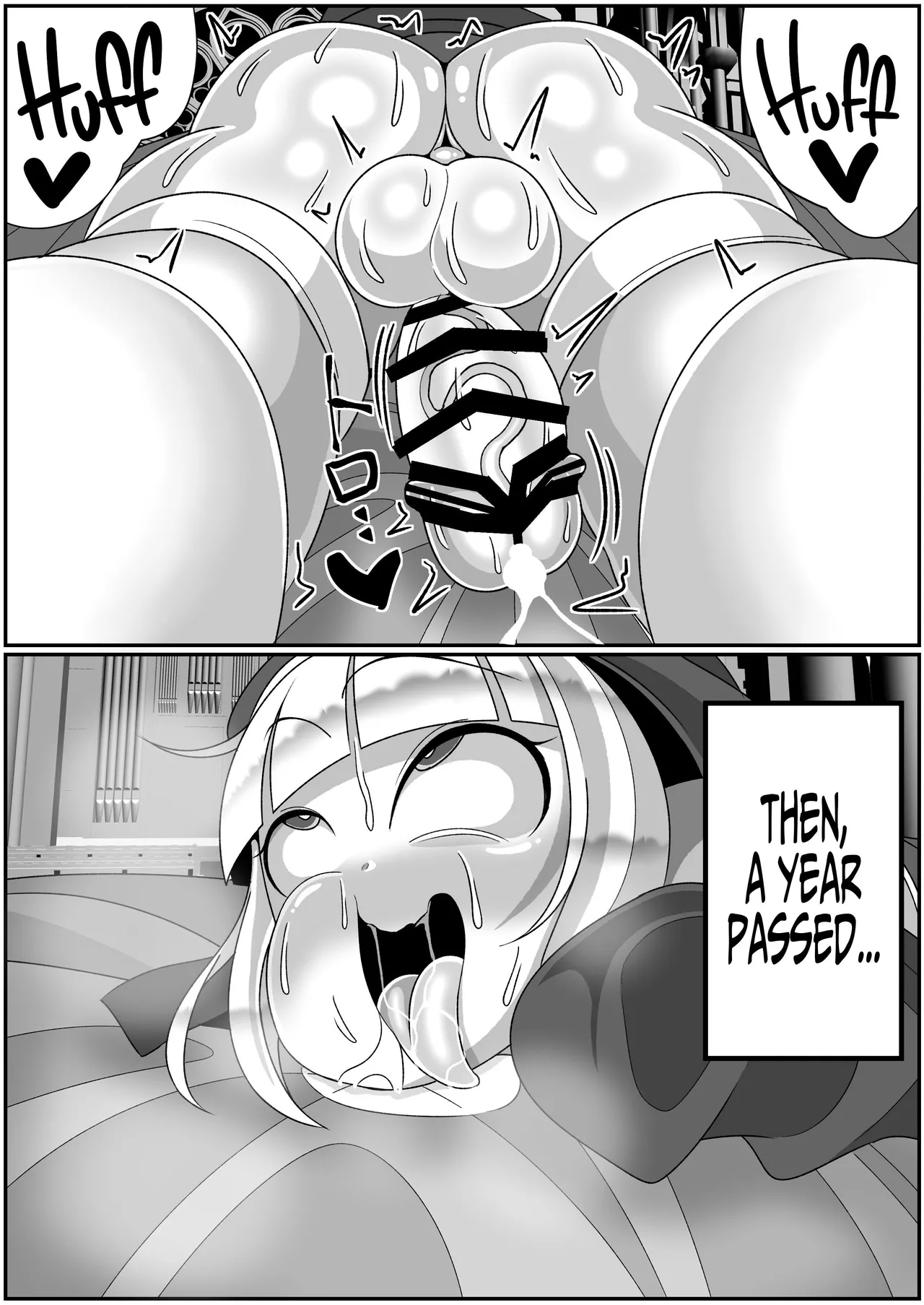 Dick Slingin' Saintess ~Ejaculation Prohibition~ page 52