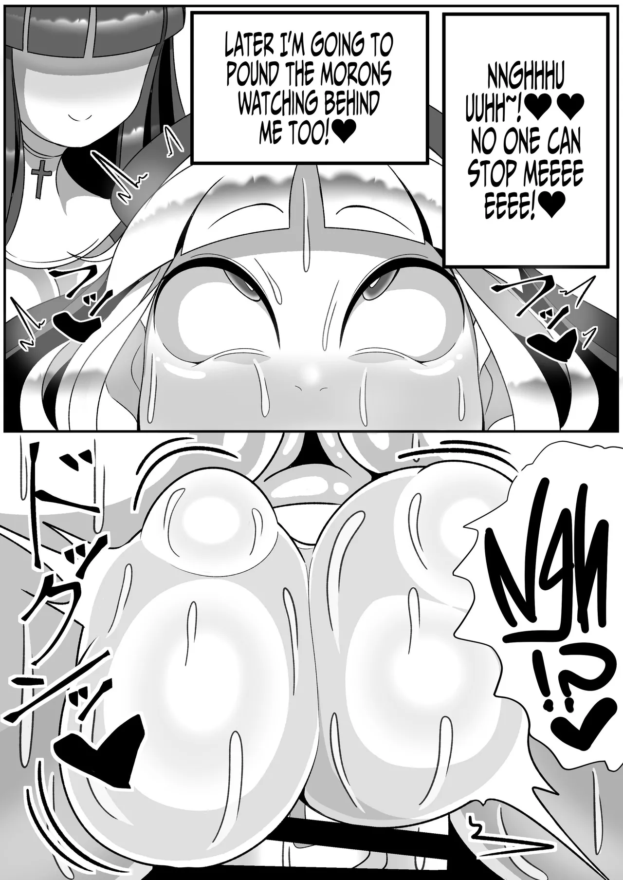 Dick Slingin' Saintess ~Ejaculation Prohibition~ page 59
