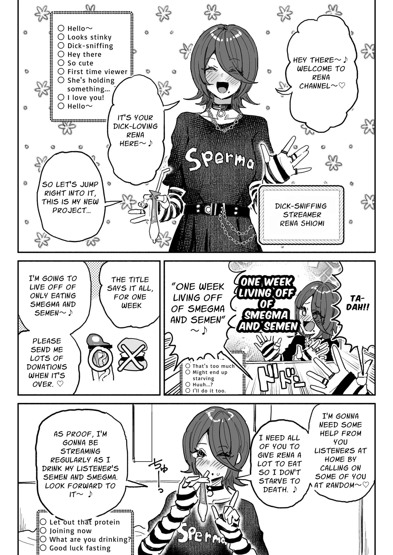 Dick Sniffin' Tuber's 1 Week Smegma Ridden Cumlife page 3