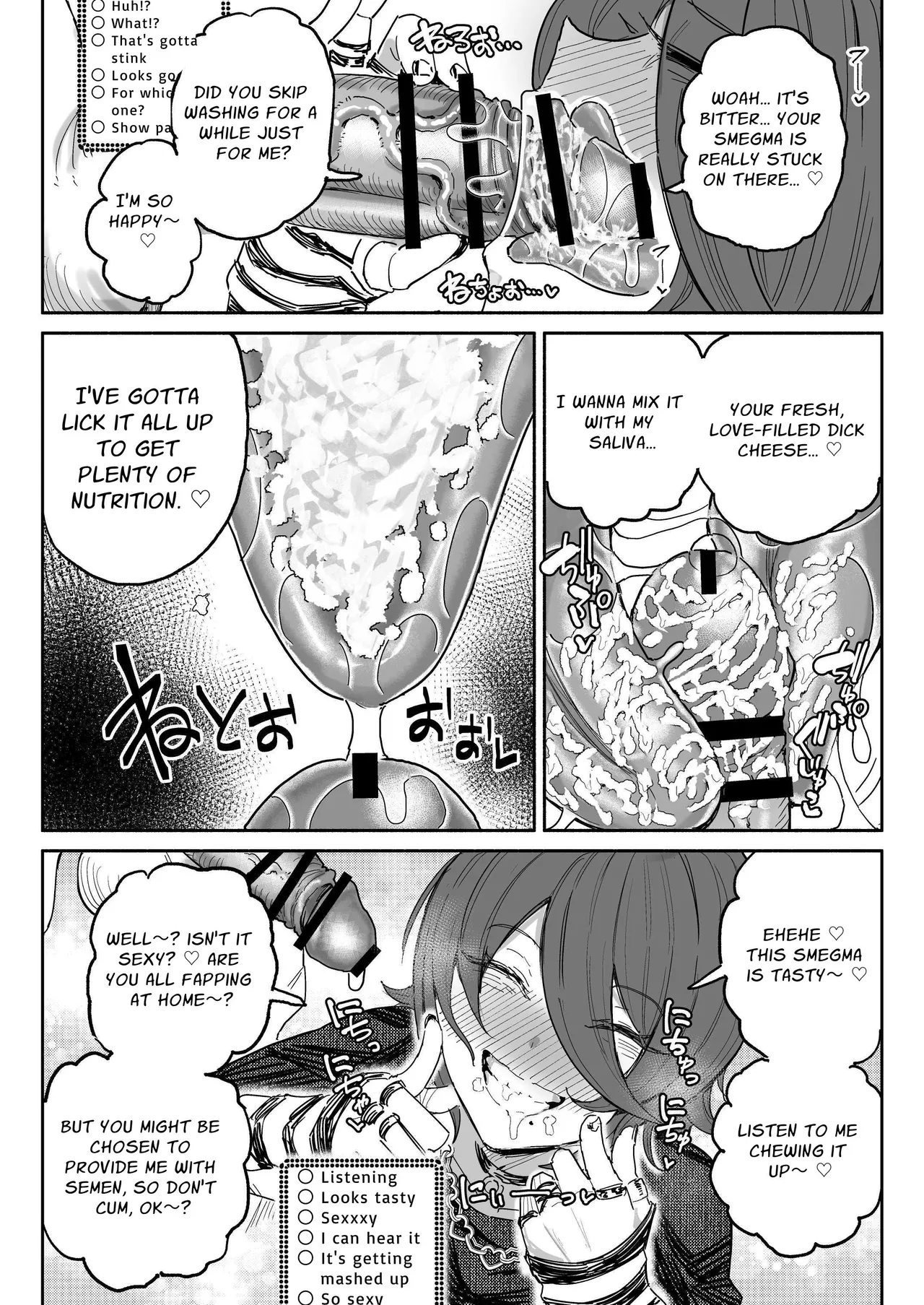 Dick Sniffin' Tuber's 1 Week Smegma Ridden Cumlife page 5