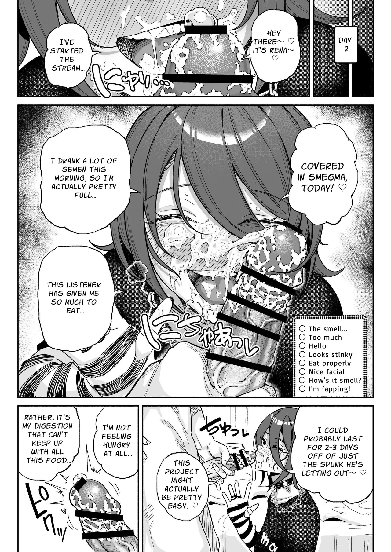 Dick Sniffin' Tuber's 1 Week Smegma Ridden Cumlife page 7