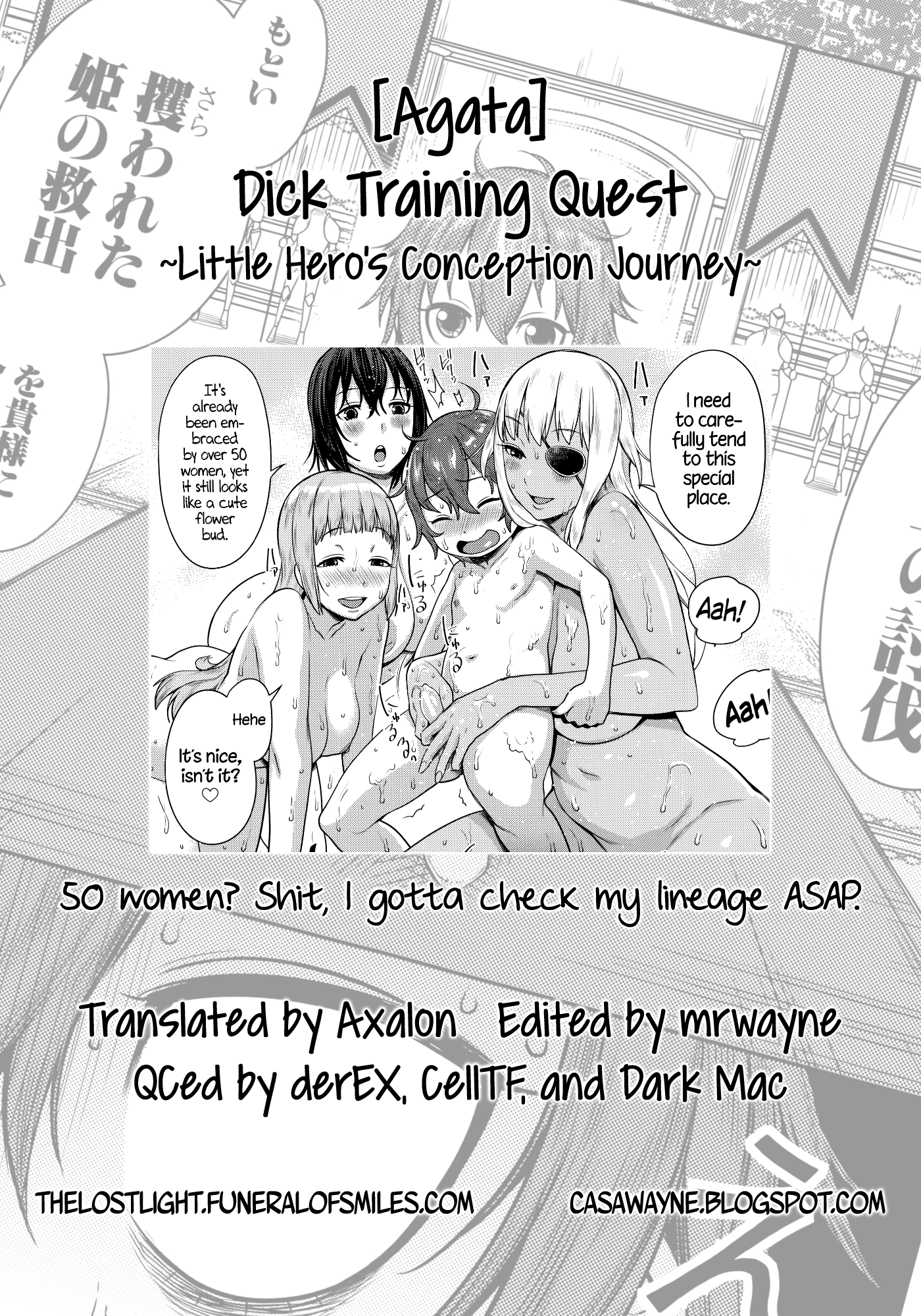 Dick Training Quest ~Little Hero's Conception Journey~ (Ane x Pako²) [English] =TLL + CW= page 34
