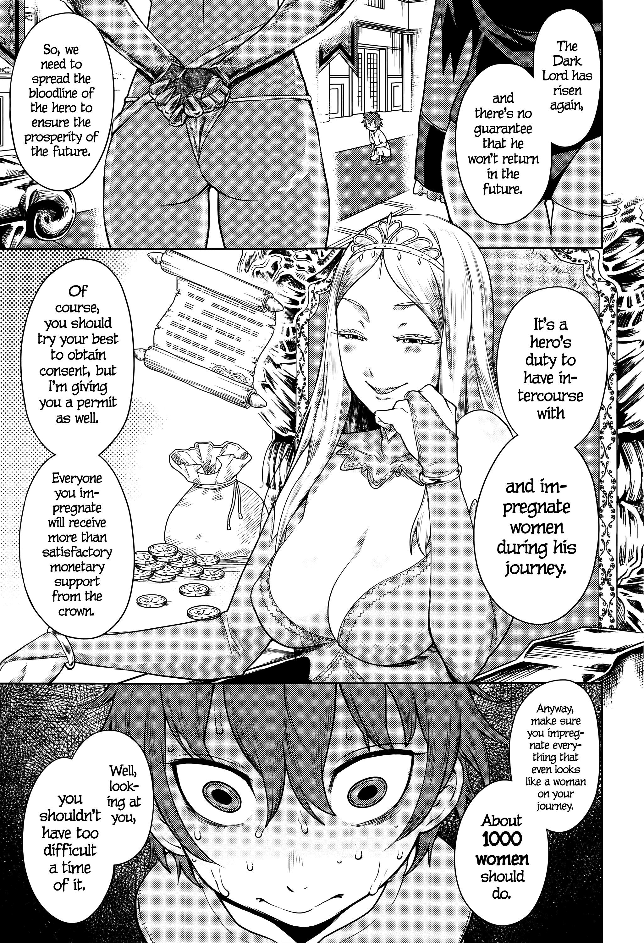 Dick Training Quest ~Little Hero's Conception Journey~ (Ane x Pako²) [English] =TLL + CW= page 5