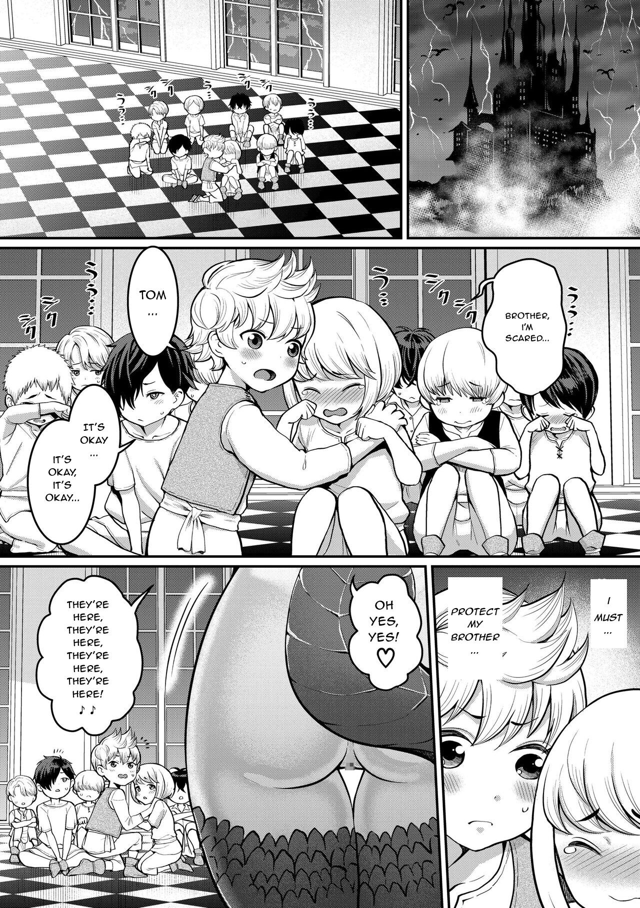 Dick Training Quest VI: The Secret Place Where Shota Sperm Flows page 3