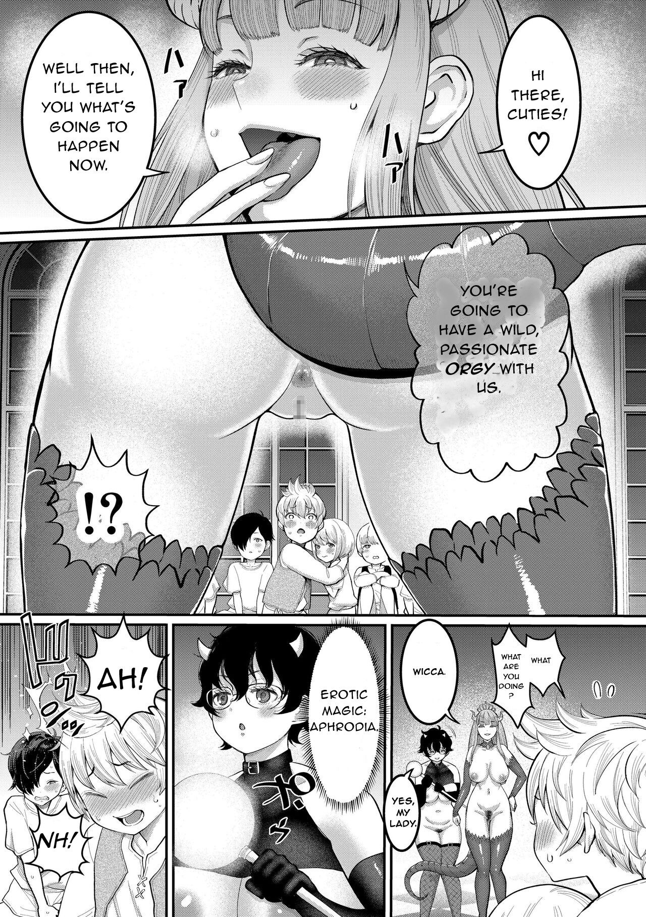 Dick Training Quest VI: The Secret Place Where Shota Sperm Flows page 5