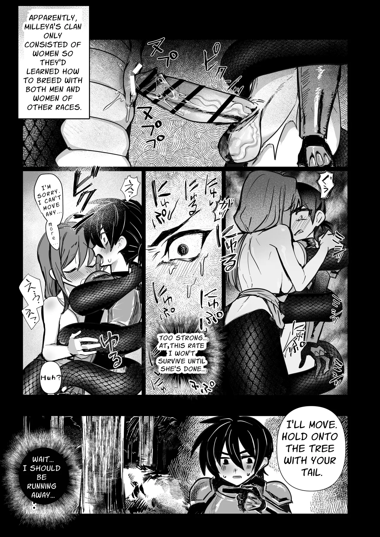 Dickchick Knightess Assailed By A Lamia For Mating Sex page 8