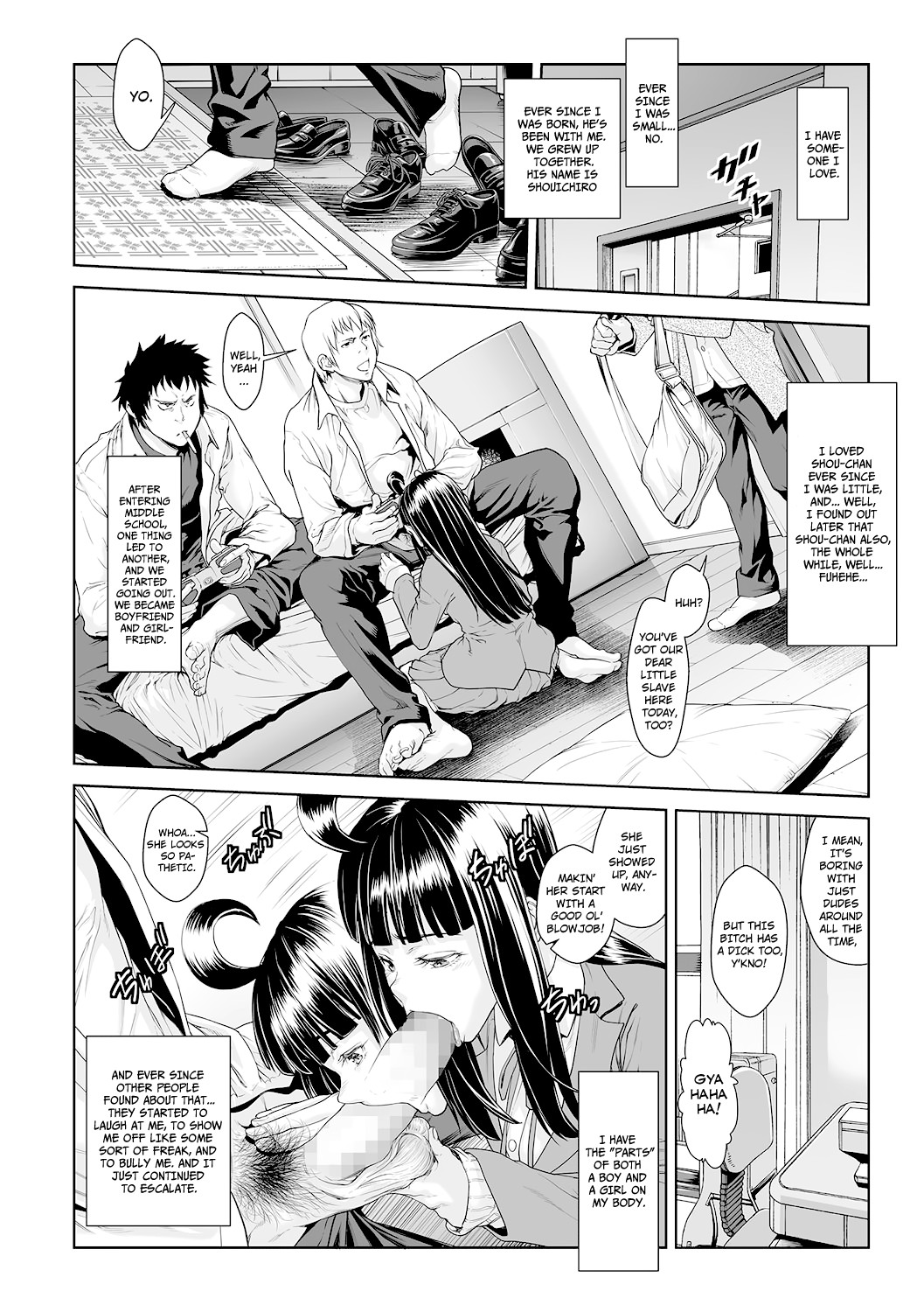 «Dickgirl!», The Bullying Story - Ch. 9 page 3