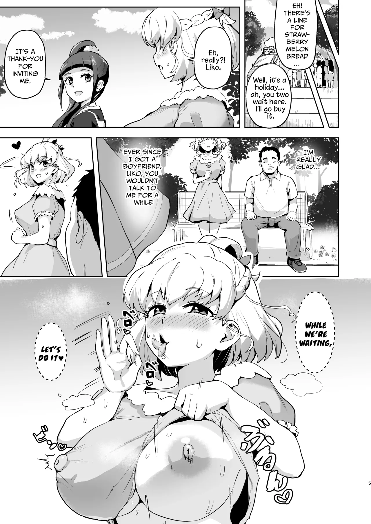 Did You Just Say "A Super Perverted Erotic Magician Who's Totally in Love with Her Master"?! page 5