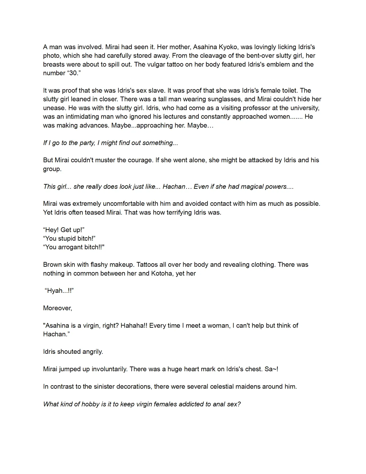 Did You Just Say "A Super Perverted Erotic Magician Who's Totally in Love with Her Master"?! page 63