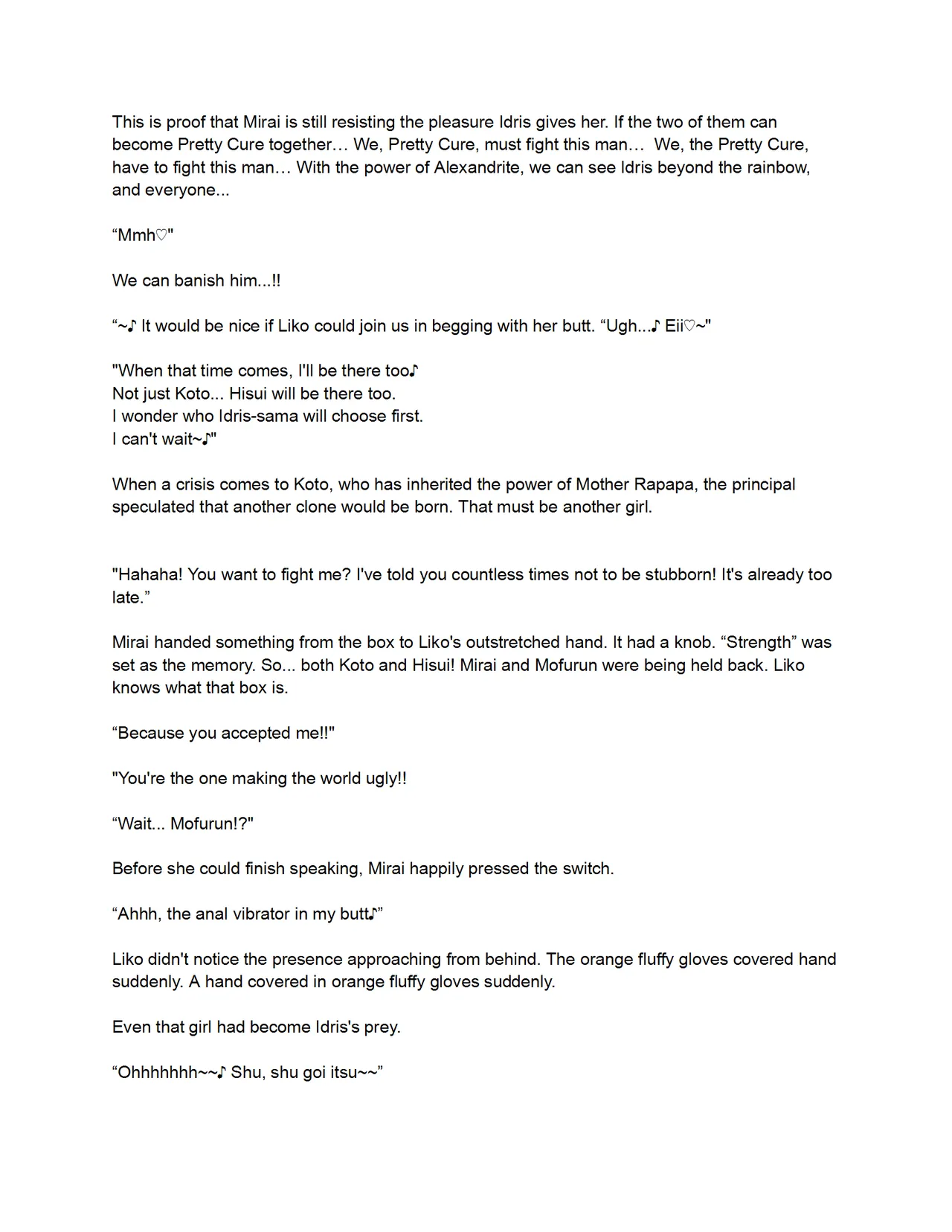 Did You Just Say "A Super Perverted Erotic Magician Who's Totally in Love with Her Master"?! page 70
