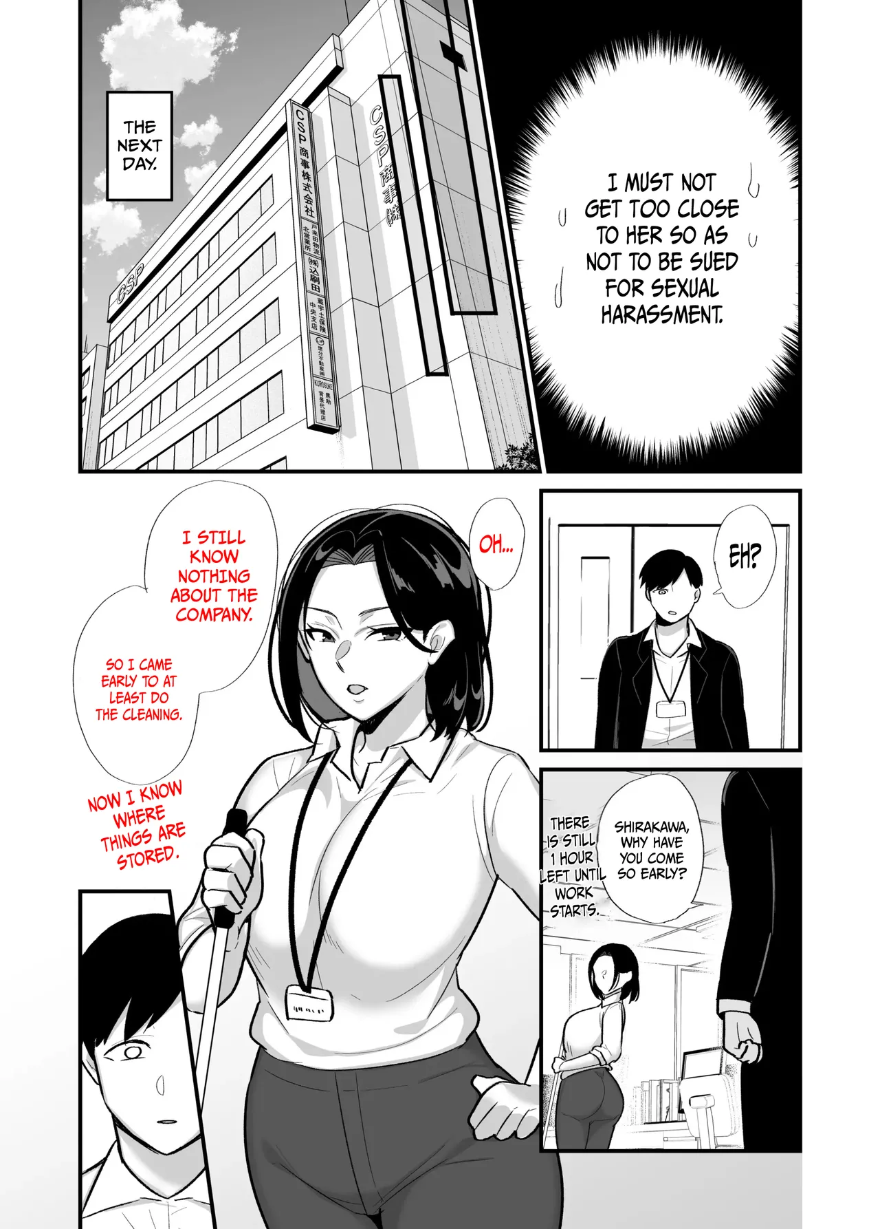 Dirty and Passionate Sex with a Single Mother 1 page 6