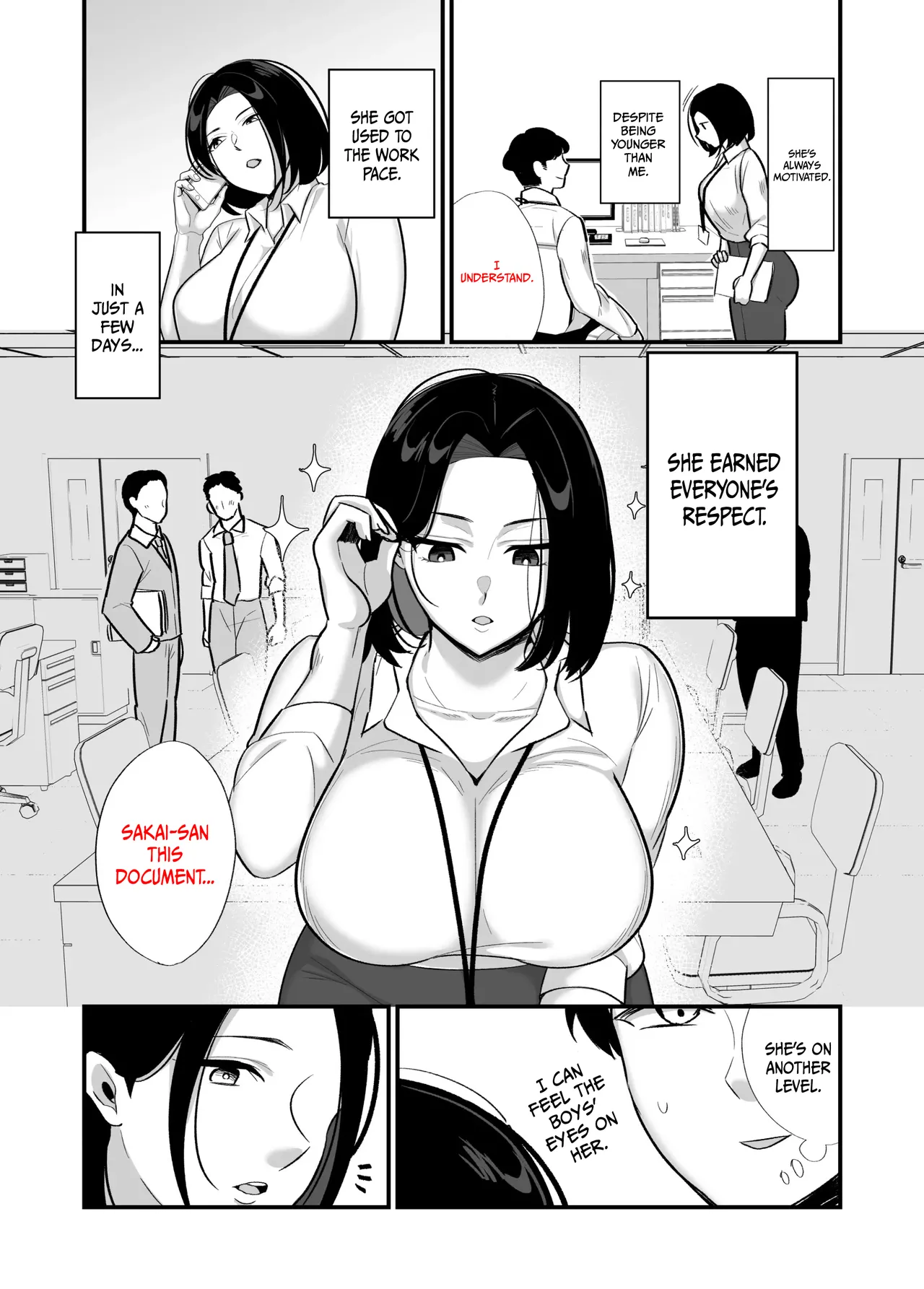 Dirty and Passionate Sex with a Single Mother 1 page 7