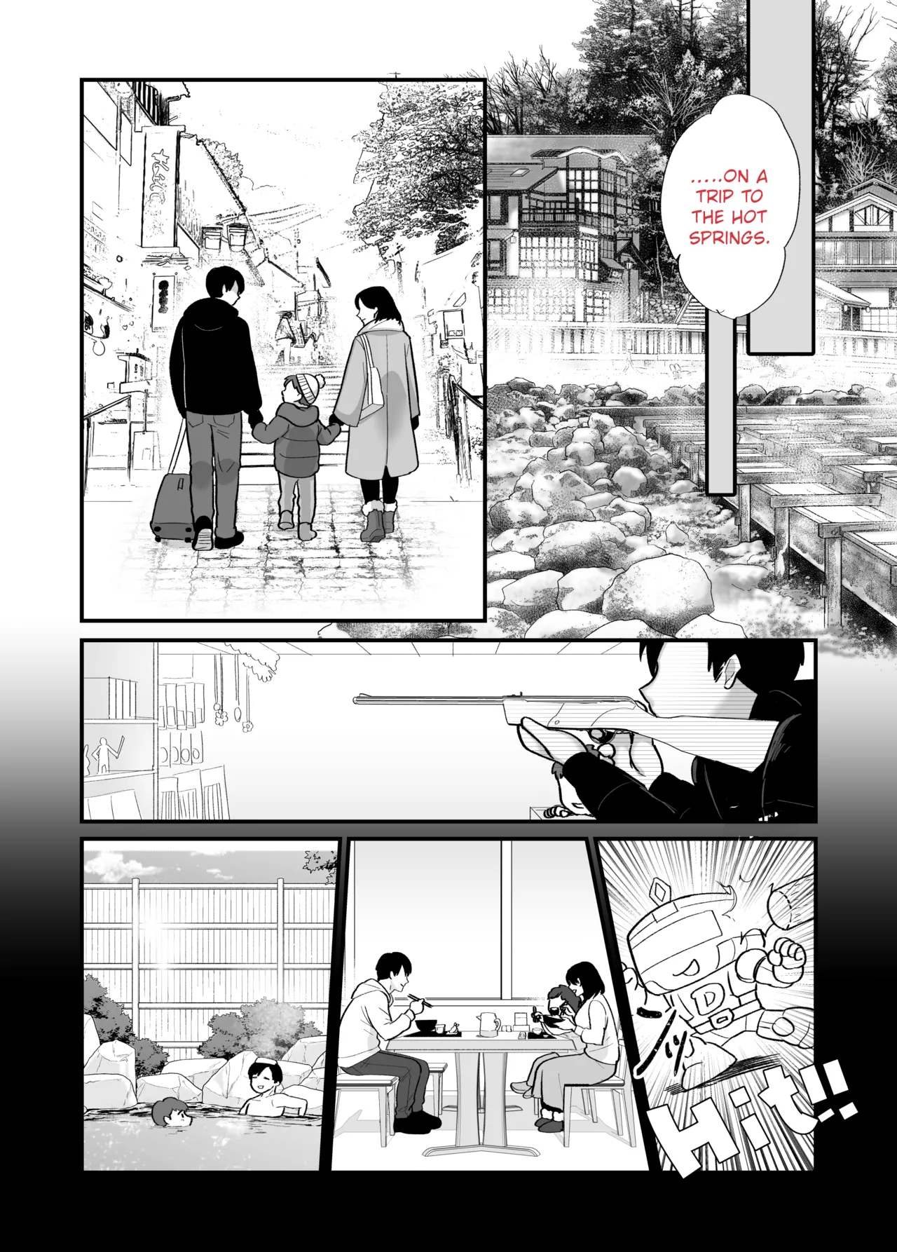 Dirty and Passionate Sex with a Single Mother 2 ~A Sweaty & Clinging Hot Spring Getaway page 10