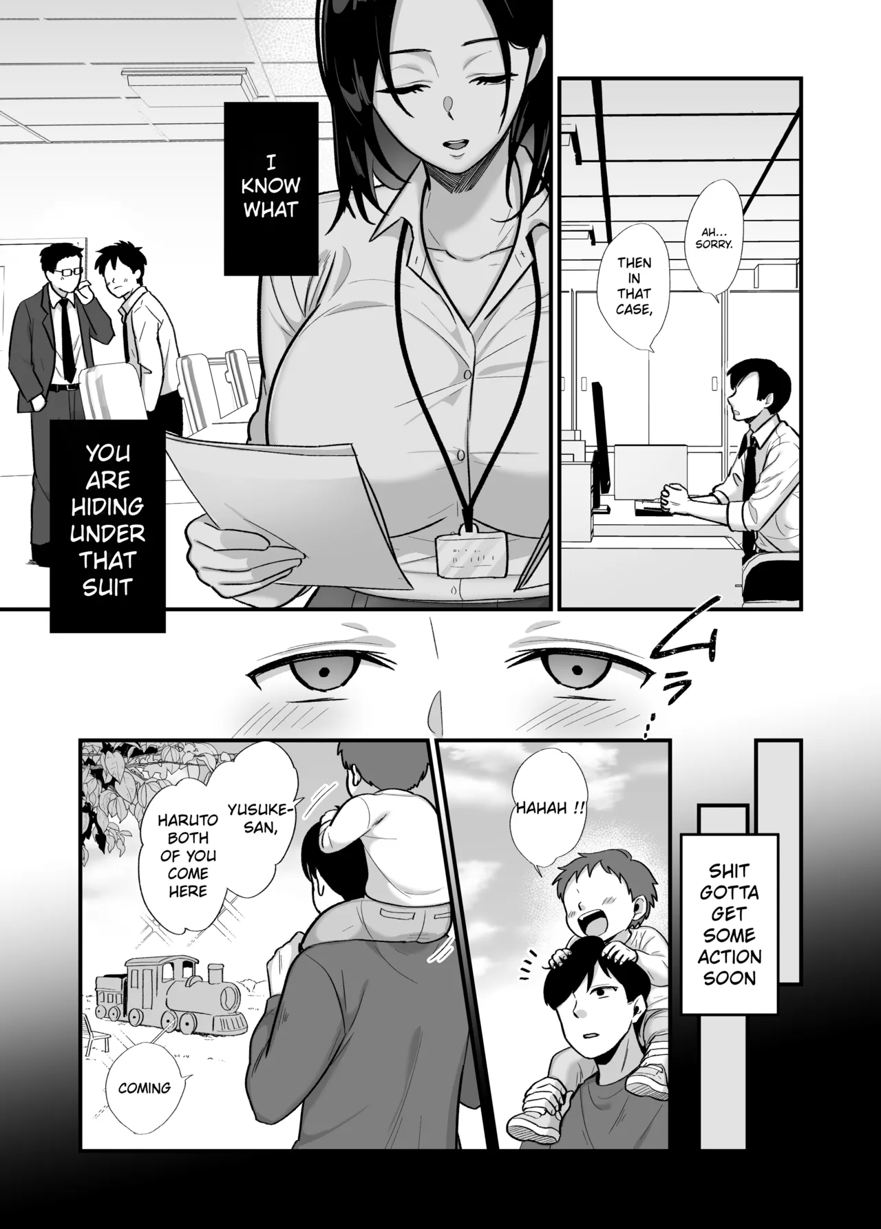 Dirty and Passionate Sex with a Single Mother 2 ~A Sweaty & Clinging Hot Spring Getaway page 6