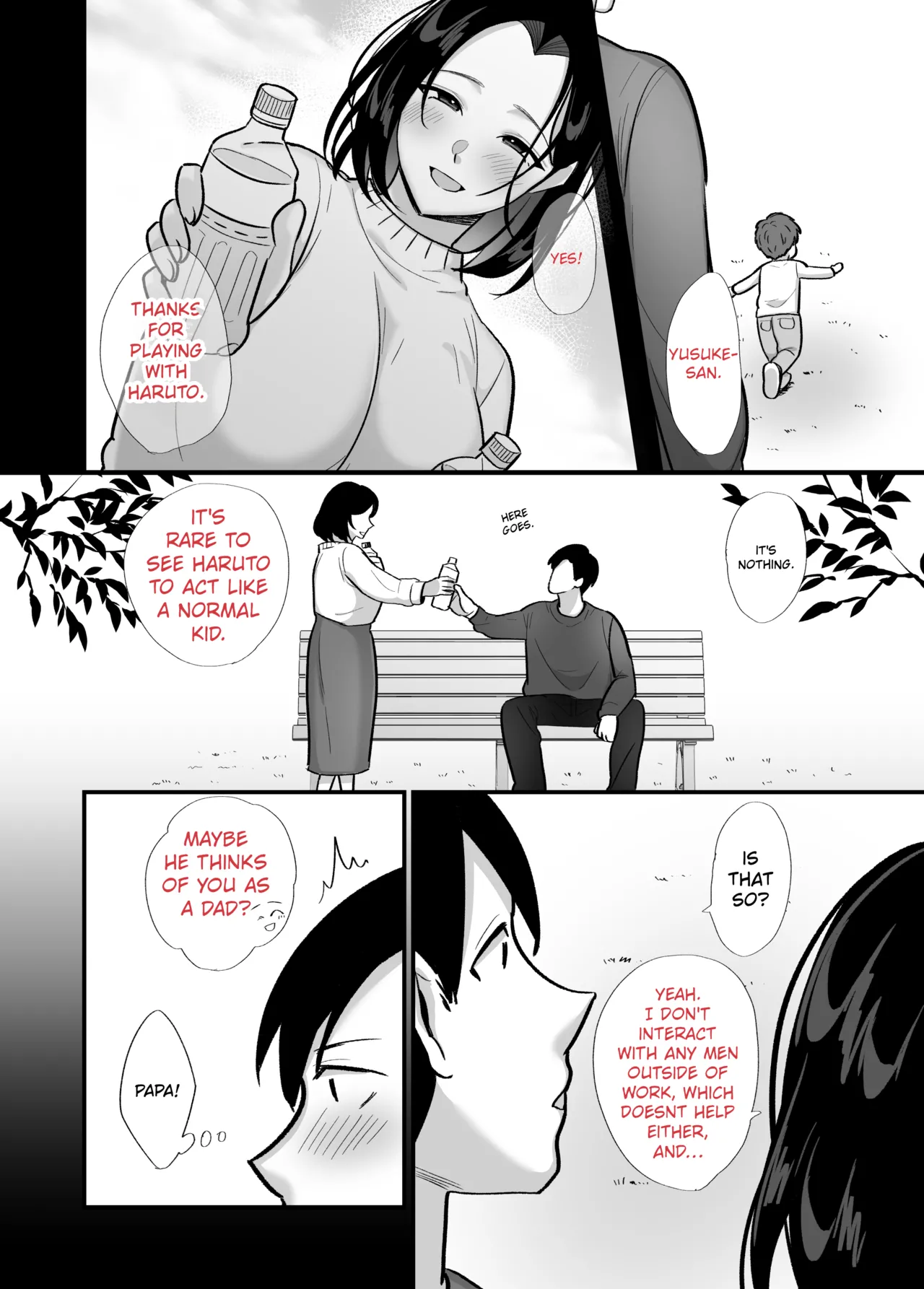 Dirty and Passionate Sex with a Single Mother 2 ~A Sweaty & Clinging Hot Spring Getaway page 7