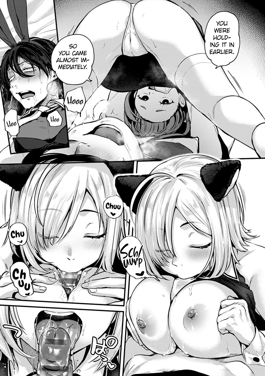 Do Doujin Artists Dream of Threesome Sex After Work? page 19