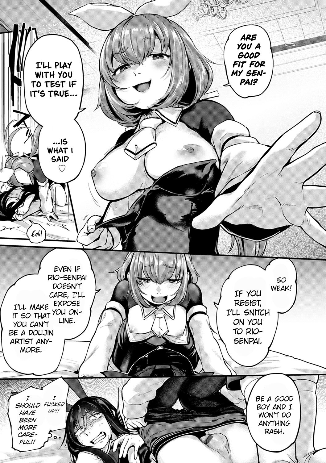 Do Doujin Artists Dream of Threesome Sex After Work? page 9