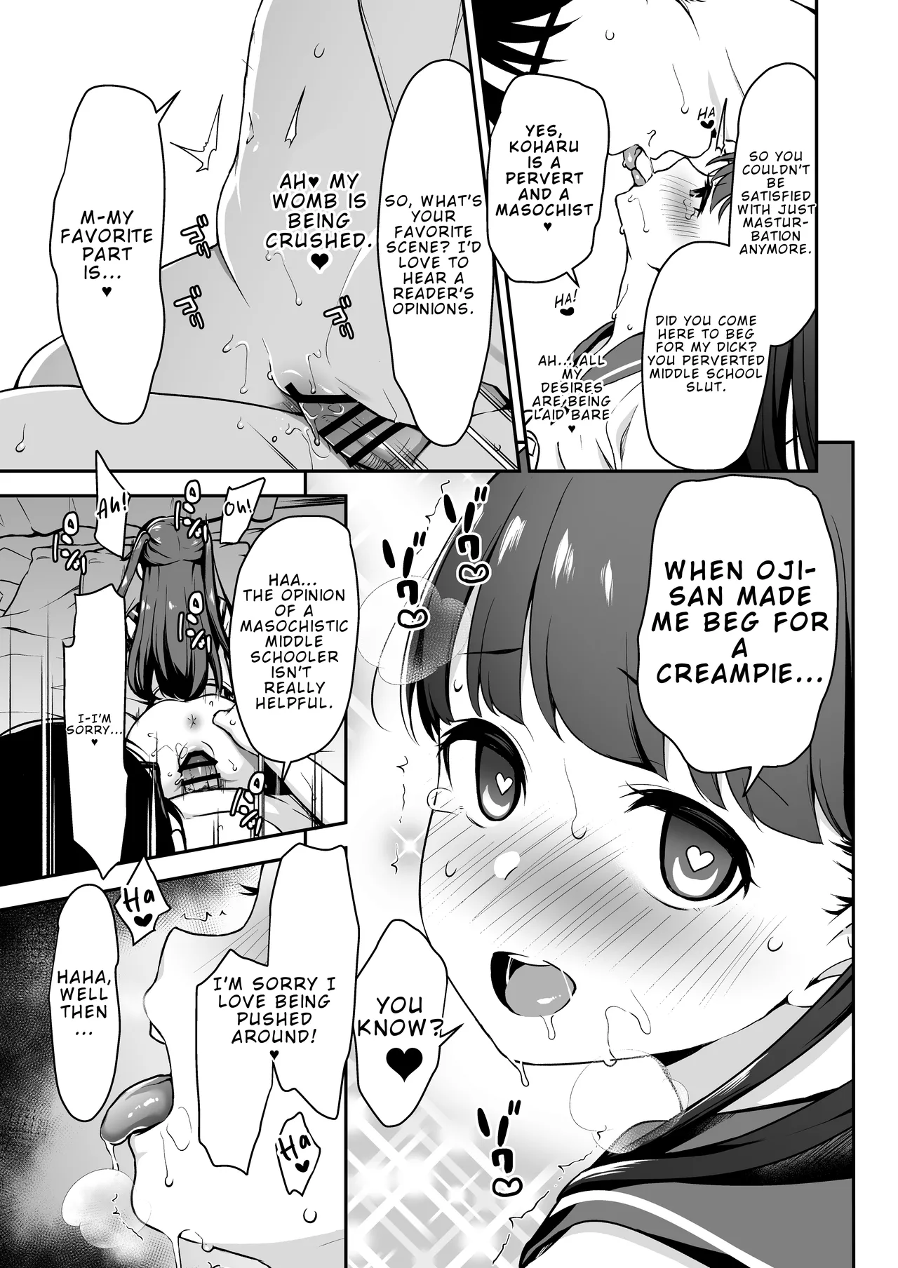 Do-M Shoujo wa, Manga no Naka de. page 32