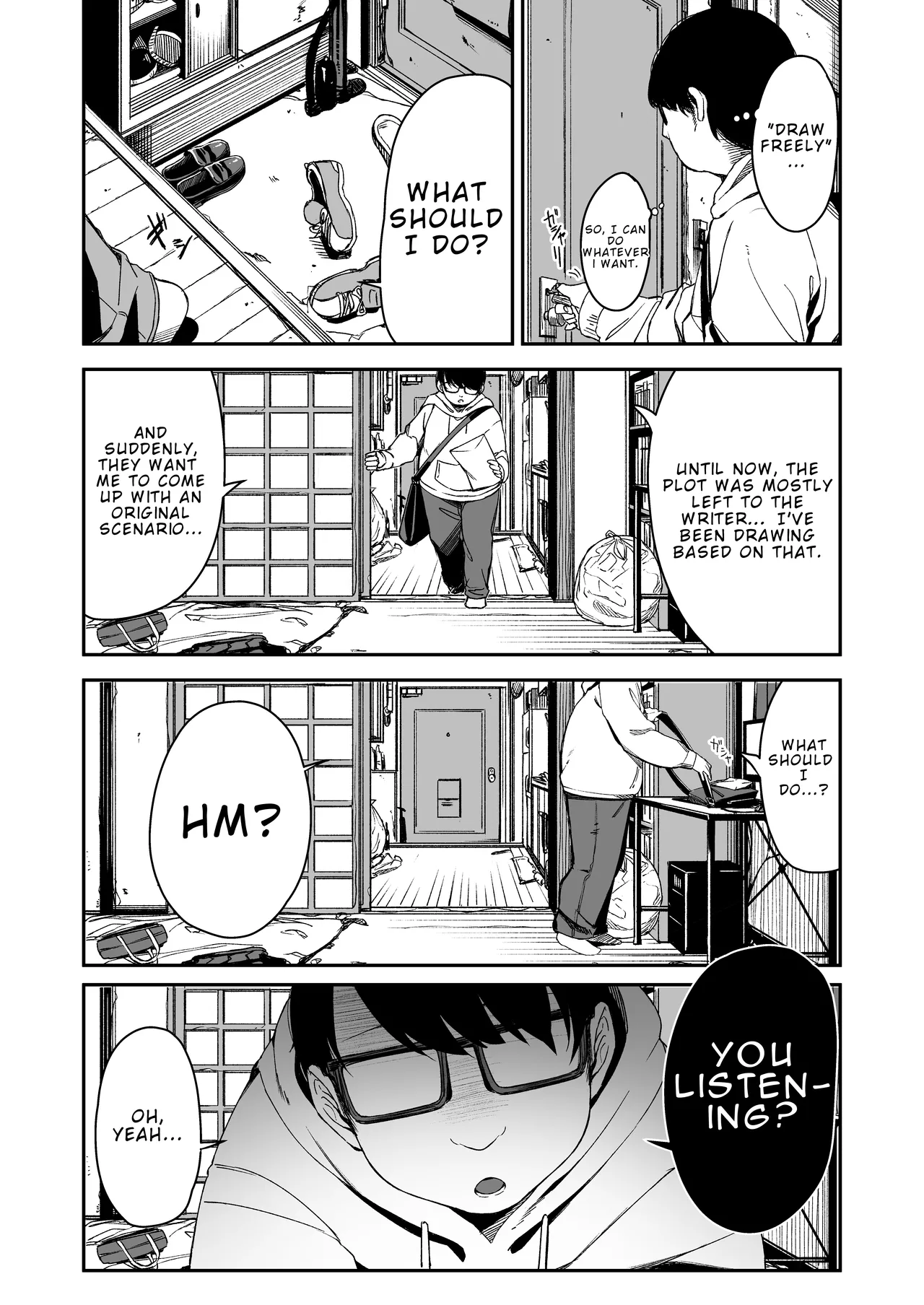 Do-M Shoujo wa, Manga no Naka de. page 6