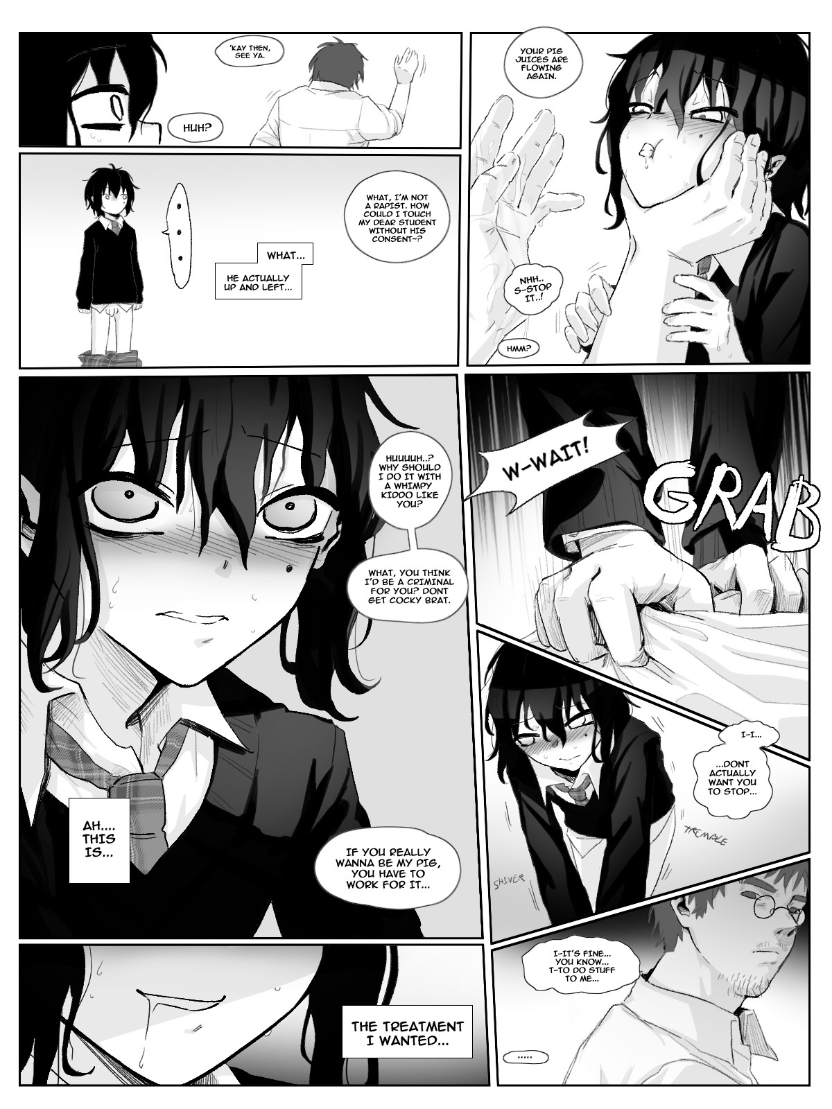 Do-M Shounen Choukyou - Masochist Boy Training page 15