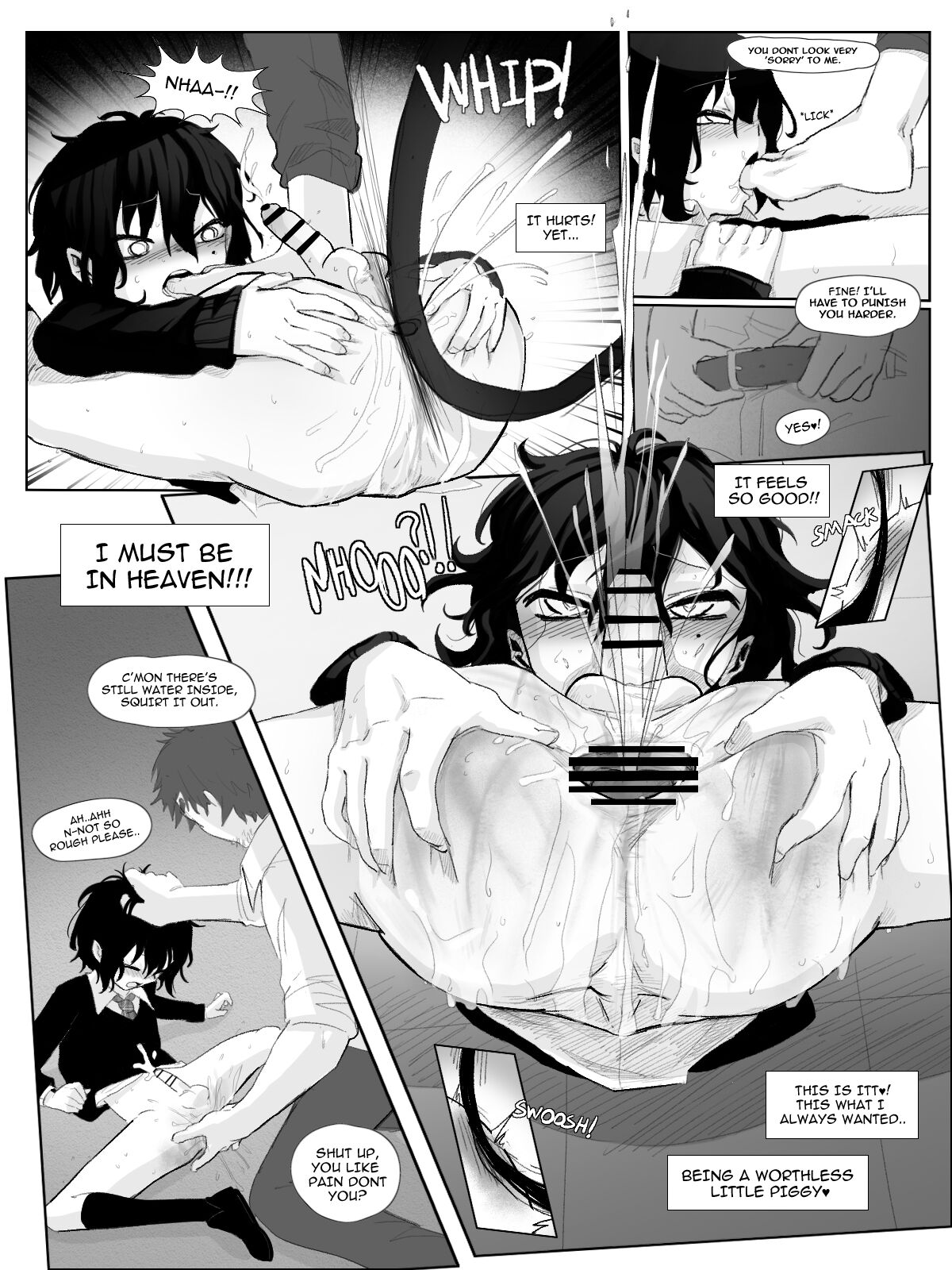 Do-M Shounen Choukyou - Masochist Boy Training page 19