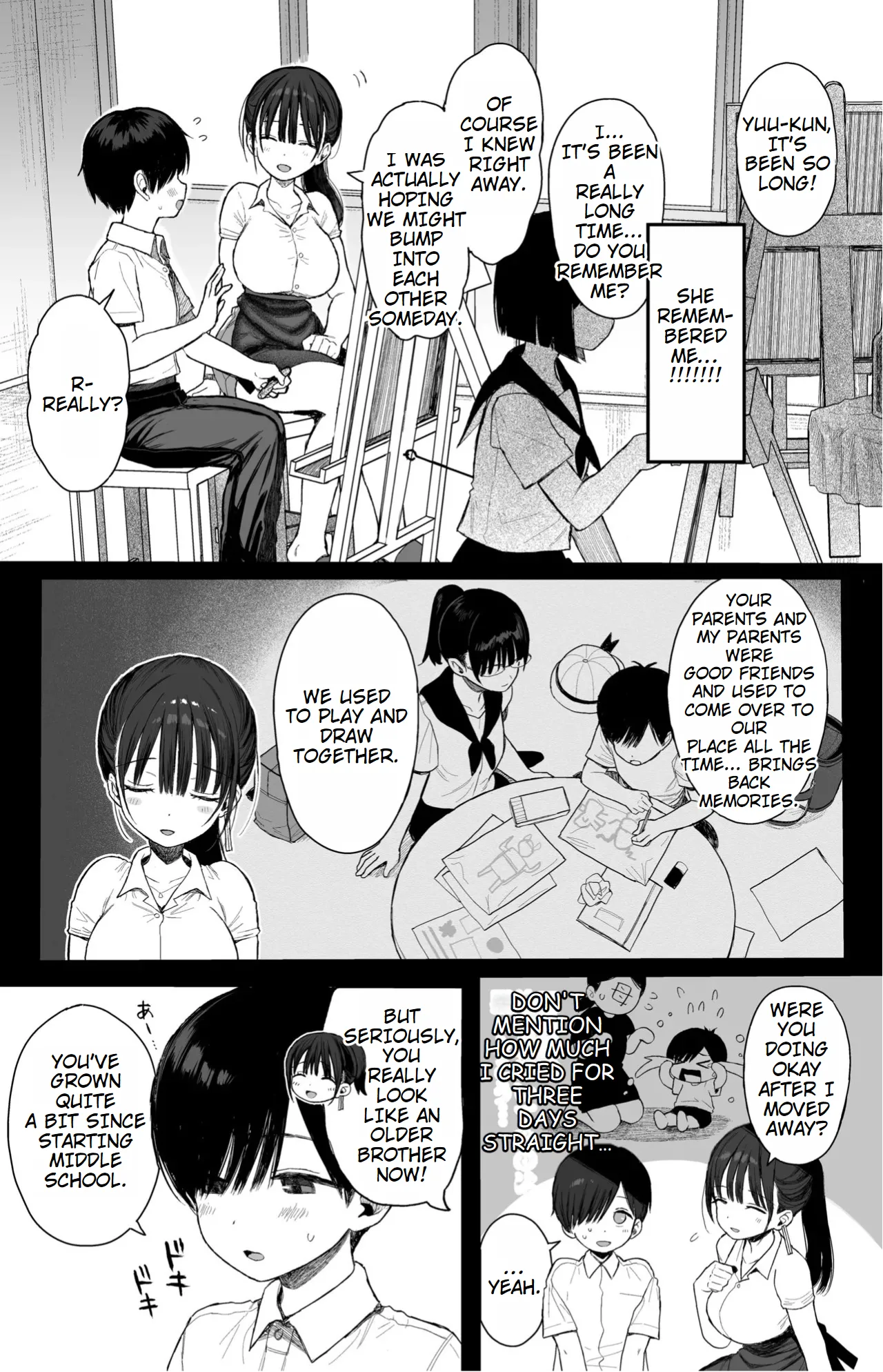 Do You Like A Lewd Big-sister Type Childhood Friend? page 4