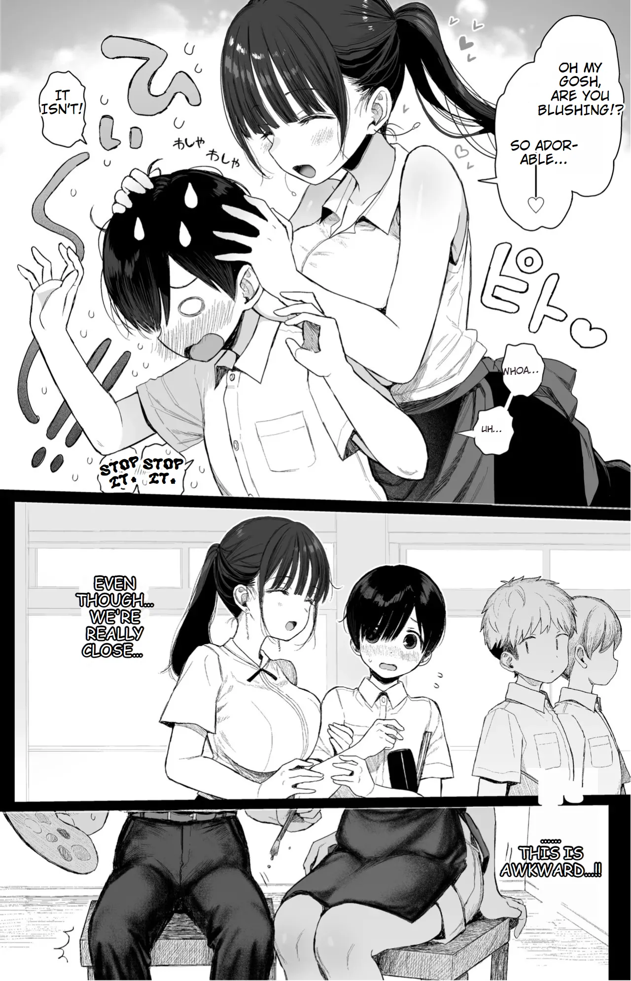Do You Like A Lewd Big-sister Type Childhood Friend? page 7