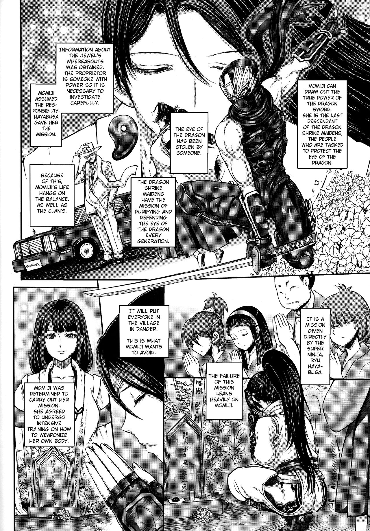 DOA DOA HARD CORE - Staining Momiji page 11