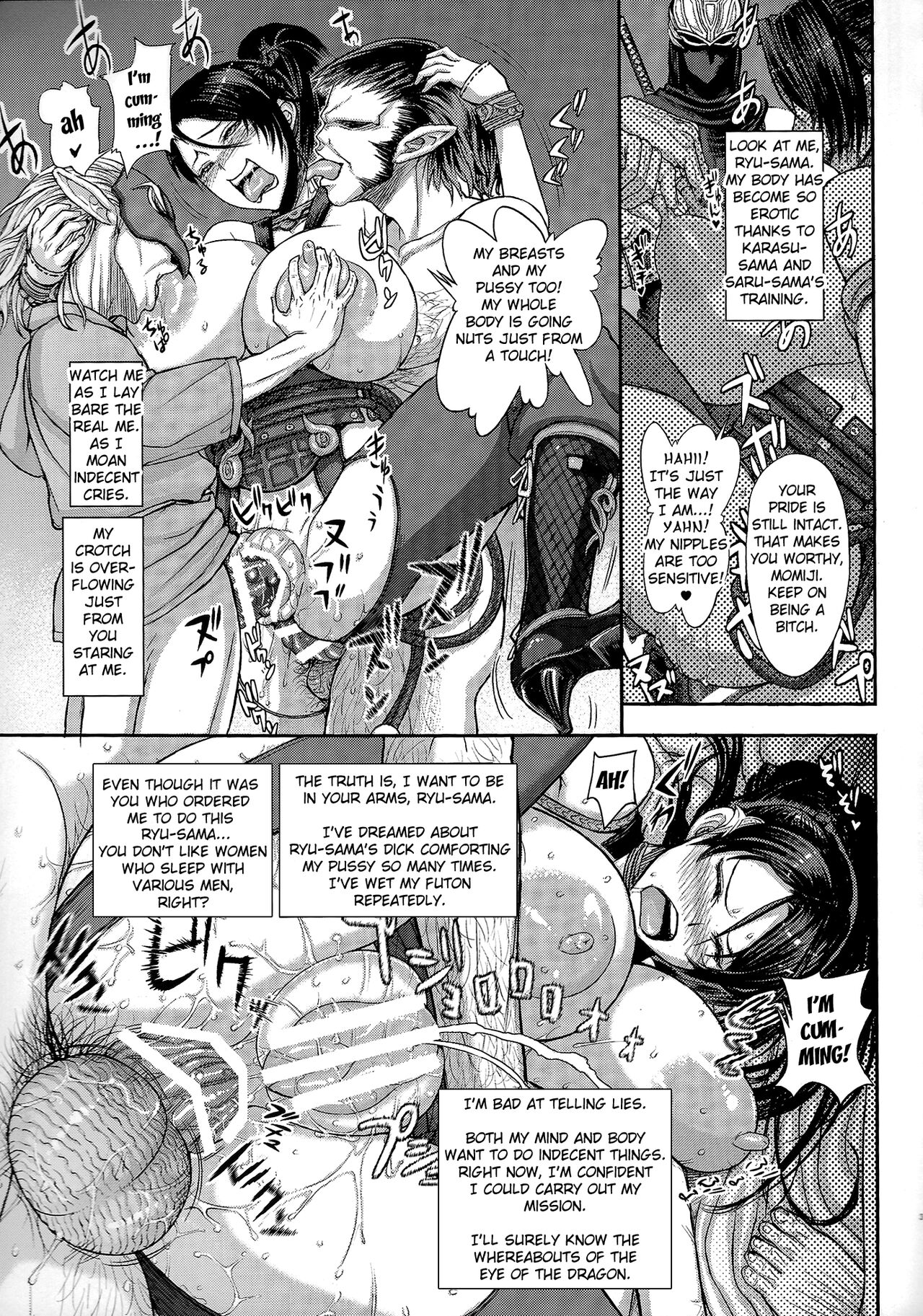 DOA DOA HARD CORE - Staining Momiji page 32