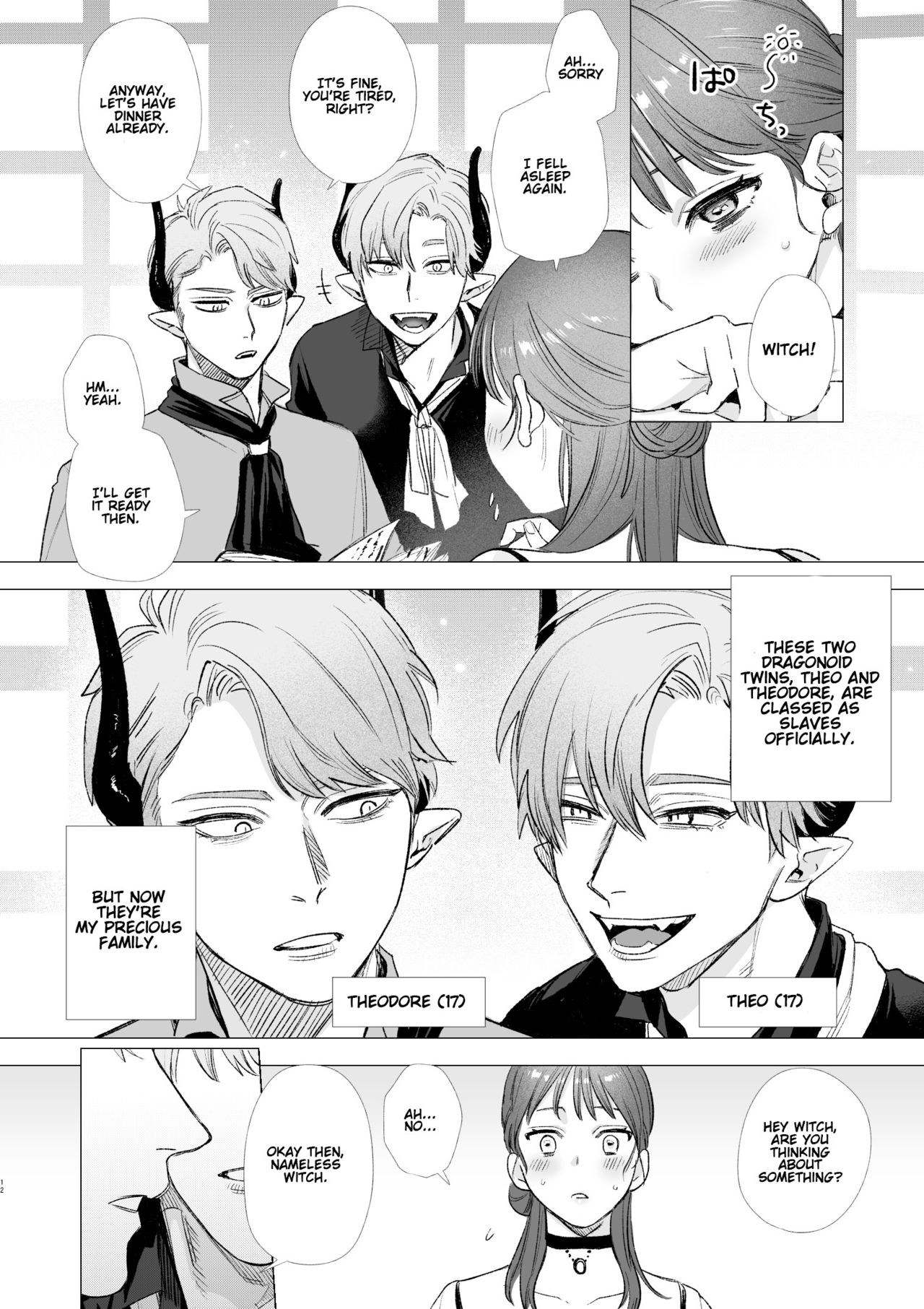 dog eat dog era ~Ryuujinzoku Dorei no Futago to Saimin Koubi~ page 12