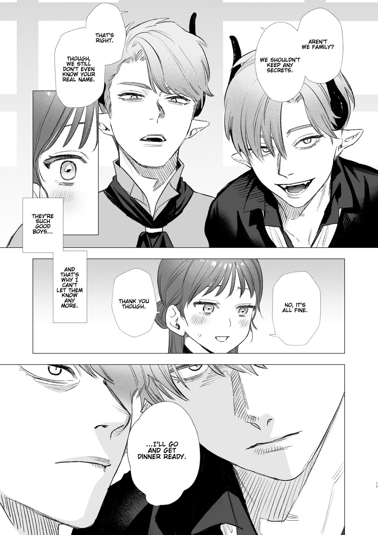 dog eat dog era ~Ryuujinzoku Dorei no Futago to Saimin Koubi~ page 13