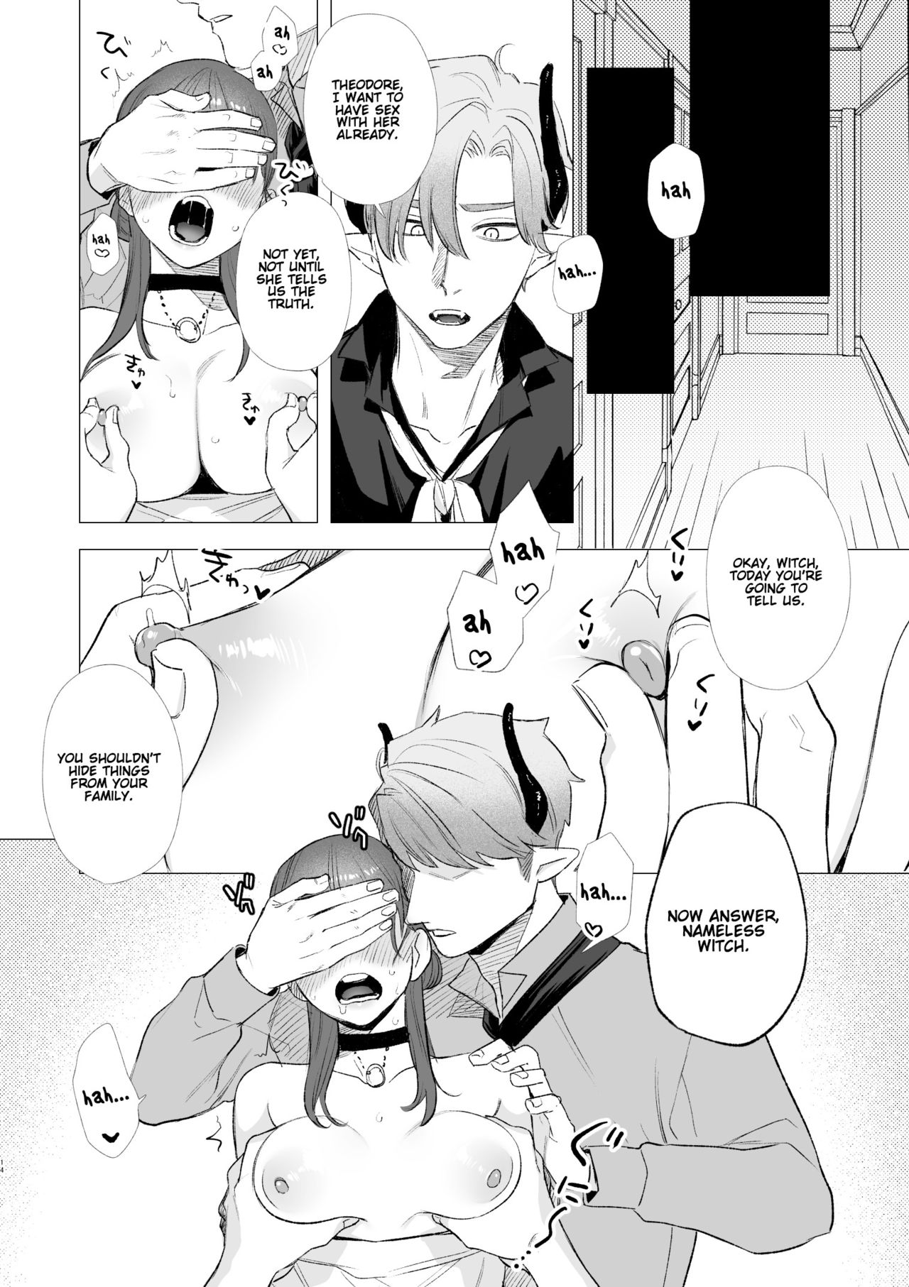 dog eat dog era ~Ryuujinzoku Dorei no Futago to Saimin Koubi~ page 14