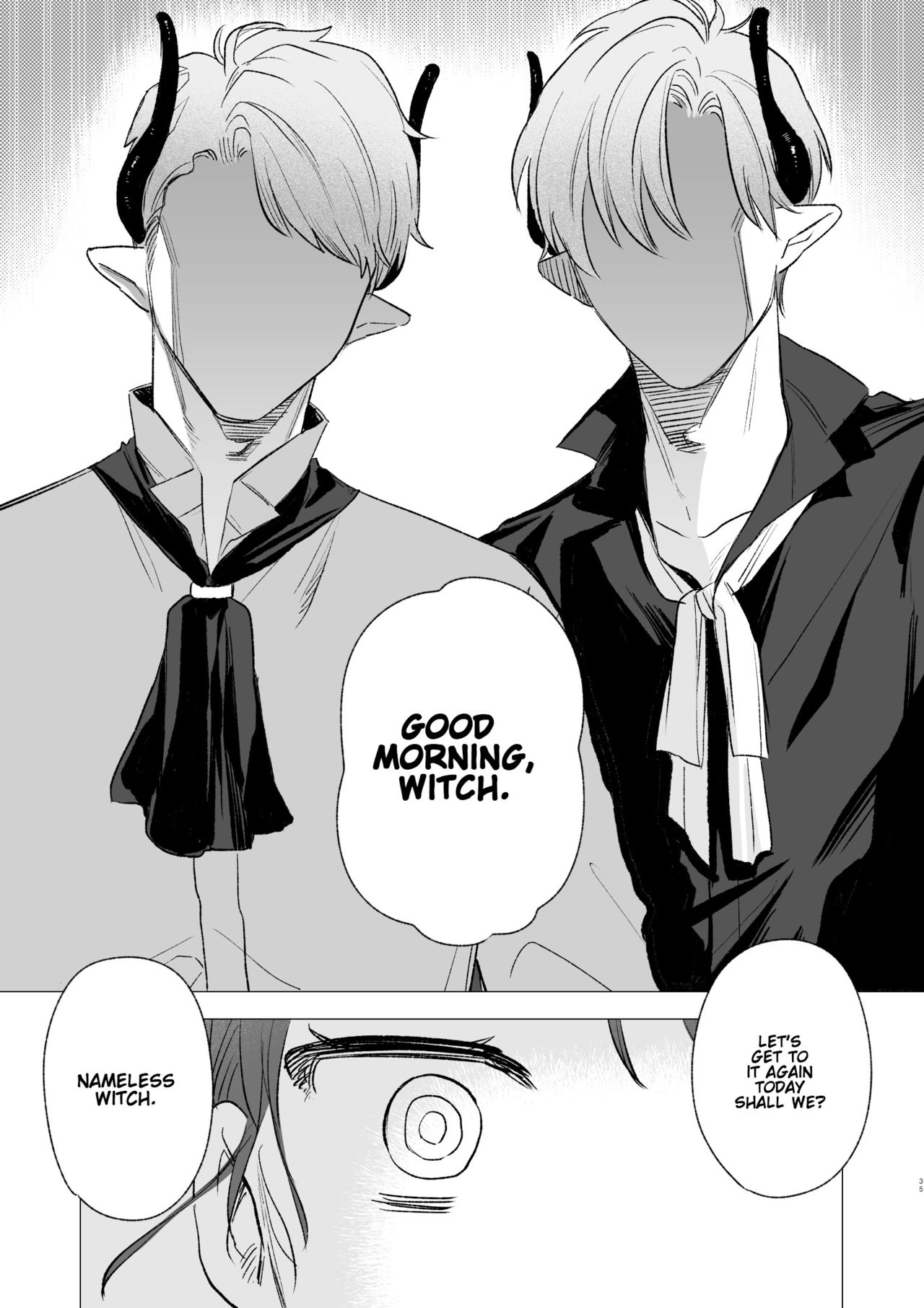 dog eat dog era ~Ryuujinzoku Dorei no Futago to Saimin Koubi~ page 35