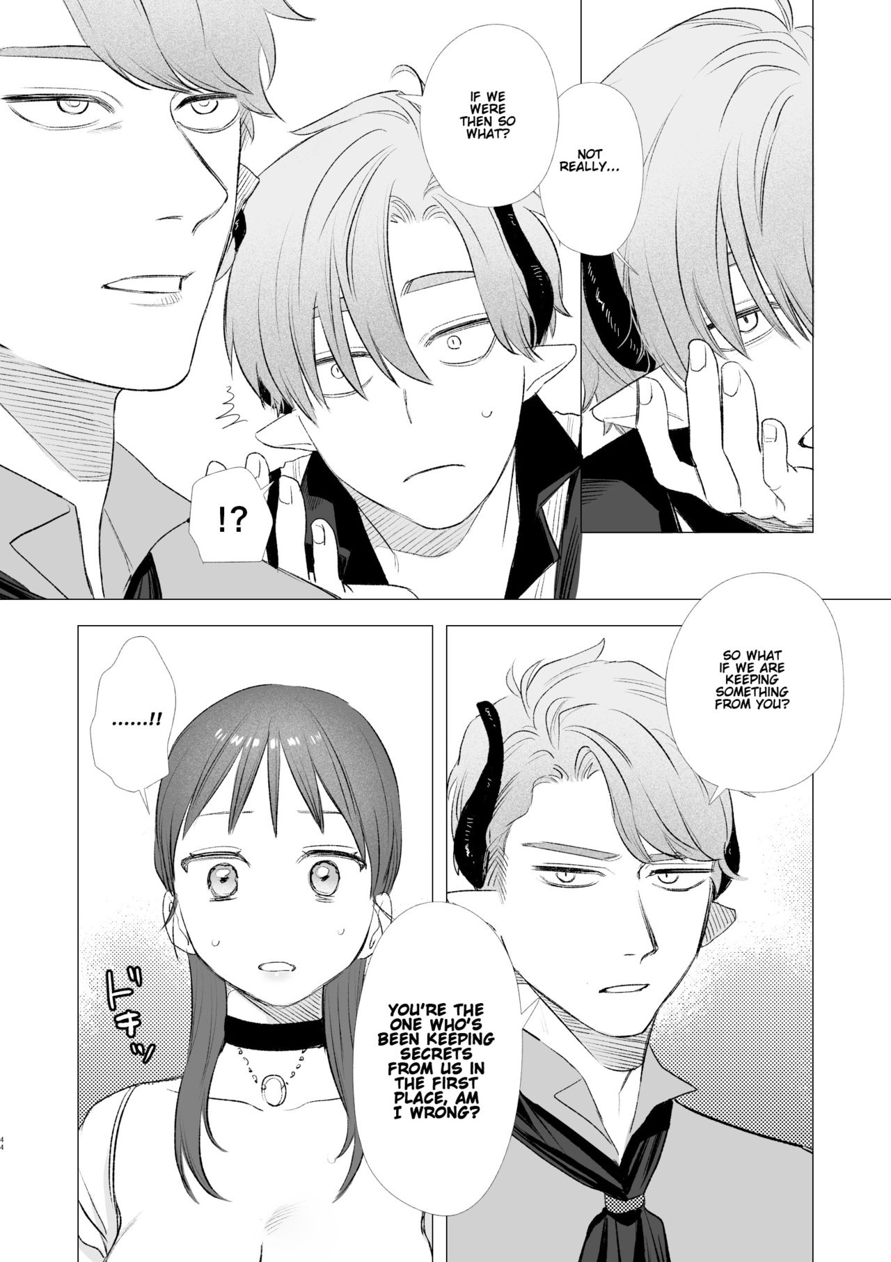 dog eat dog era ~Ryuujinzoku Dorei no Futago to Saimin Koubi~ page 44