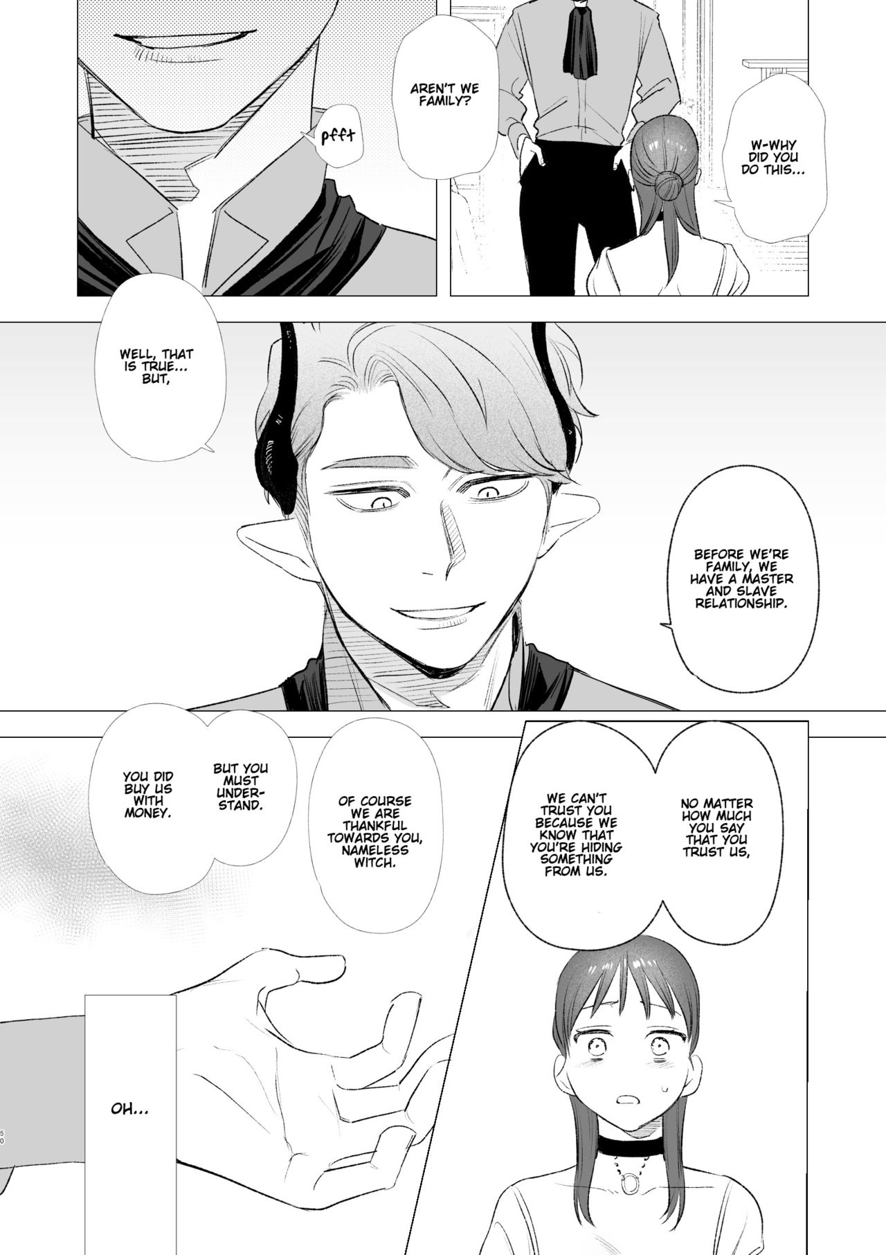 dog eat dog era ~Ryuujinzoku Dorei no Futago to Saimin Koubi~ page 50