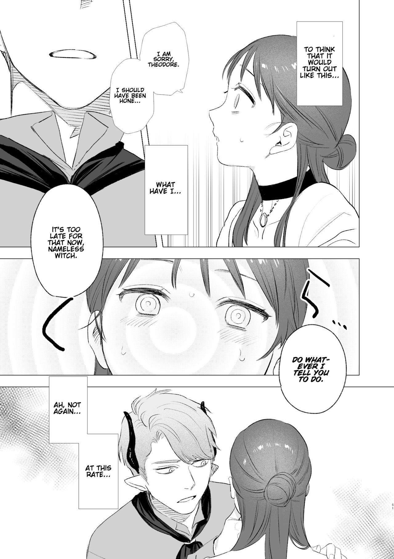 dog eat dog era ~Ryuujinzoku Dorei no Futago to Saimin Koubi~ page 51