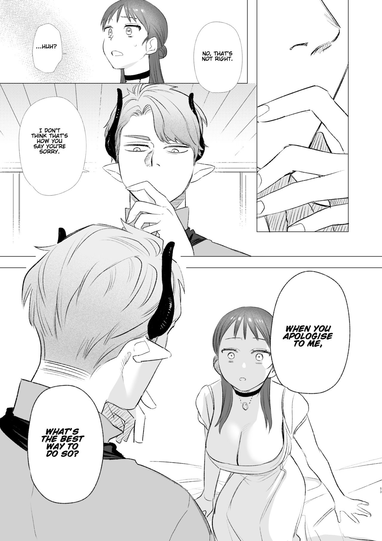 dog eat dog era ~Ryuujinzoku Dorei no Futago to Saimin Koubi~ page 53