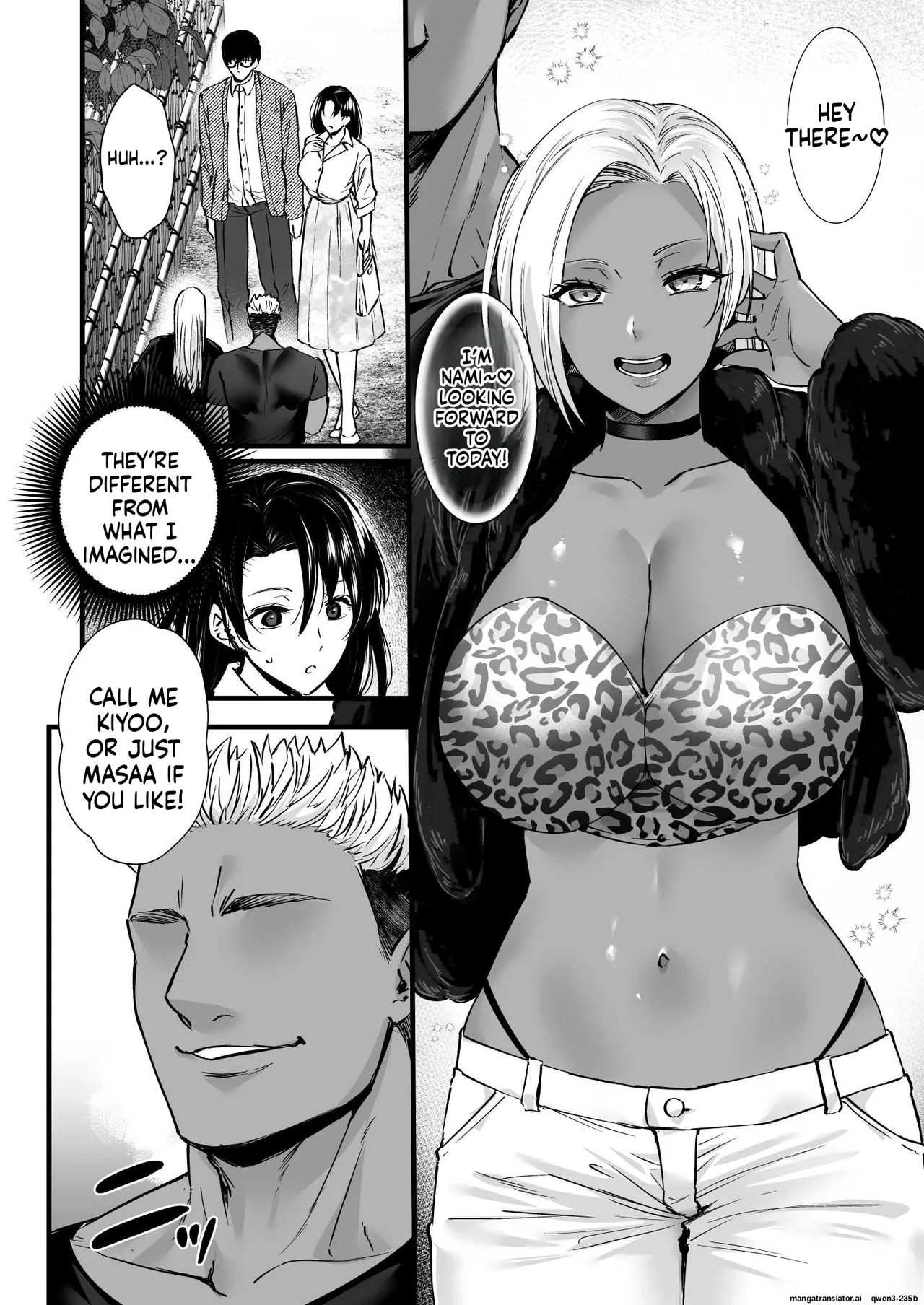 Dohamari Suru Hodo Kimochiii! Junpaku Fuufu to Yarichin Couple no Swapping Onsen page 10