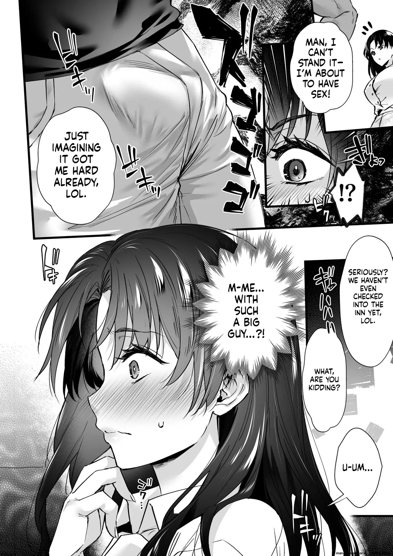 Dohamari Suru Hodo Kimochiii! Junpaku Fuufu to Yarichin Couple no Swapping Onsen page 12