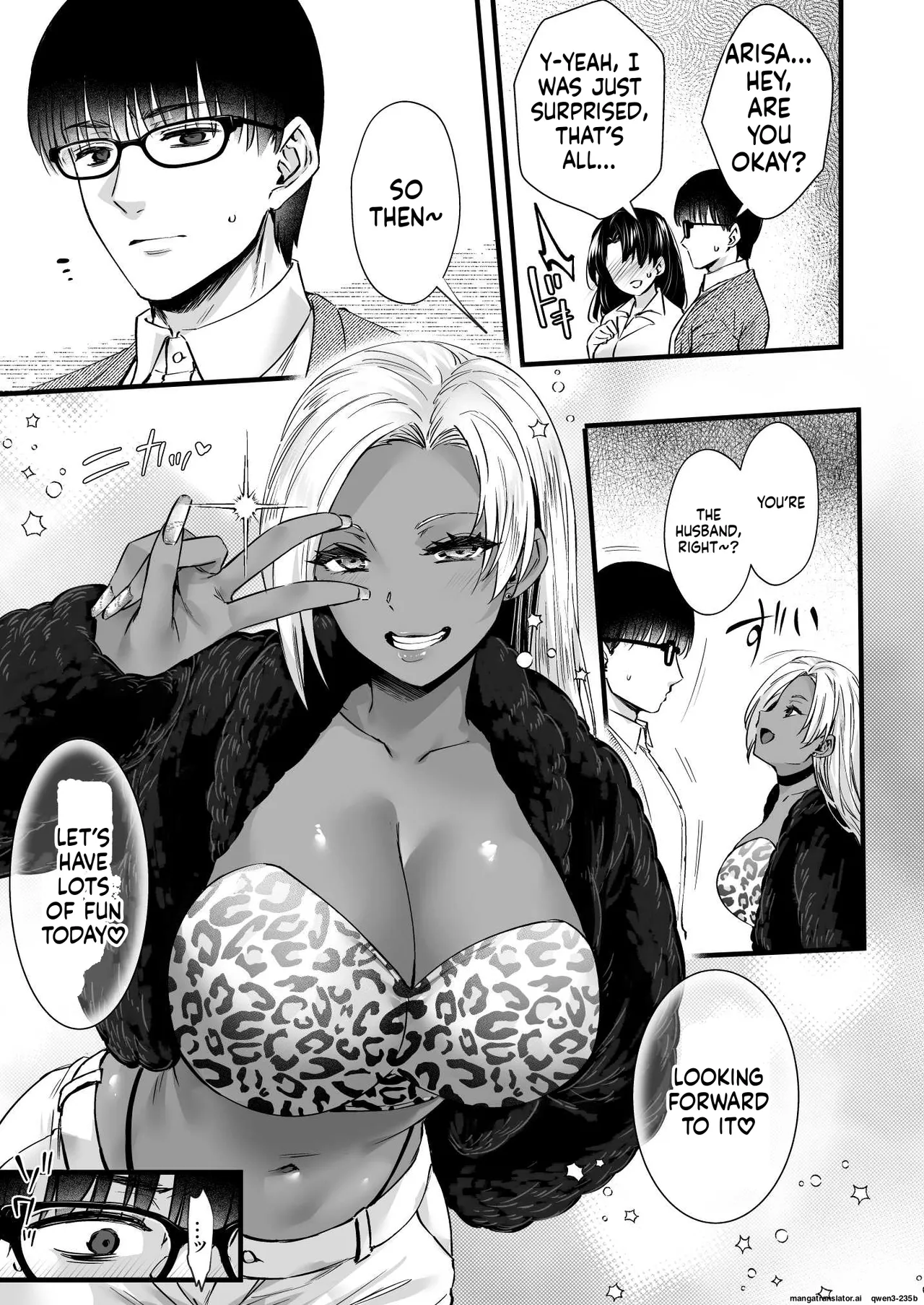 Dohamari Suru Hodo Kimochiii! Junpaku Fuufu to Yarichin Couple no Swapping Onsen page 13